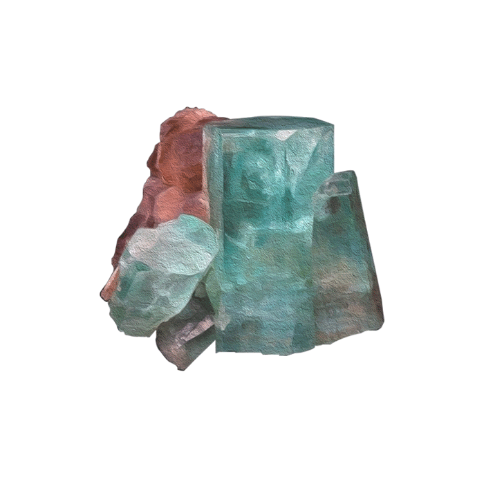 March / Aquamarine