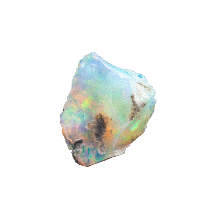October / Opal & Tourmaline