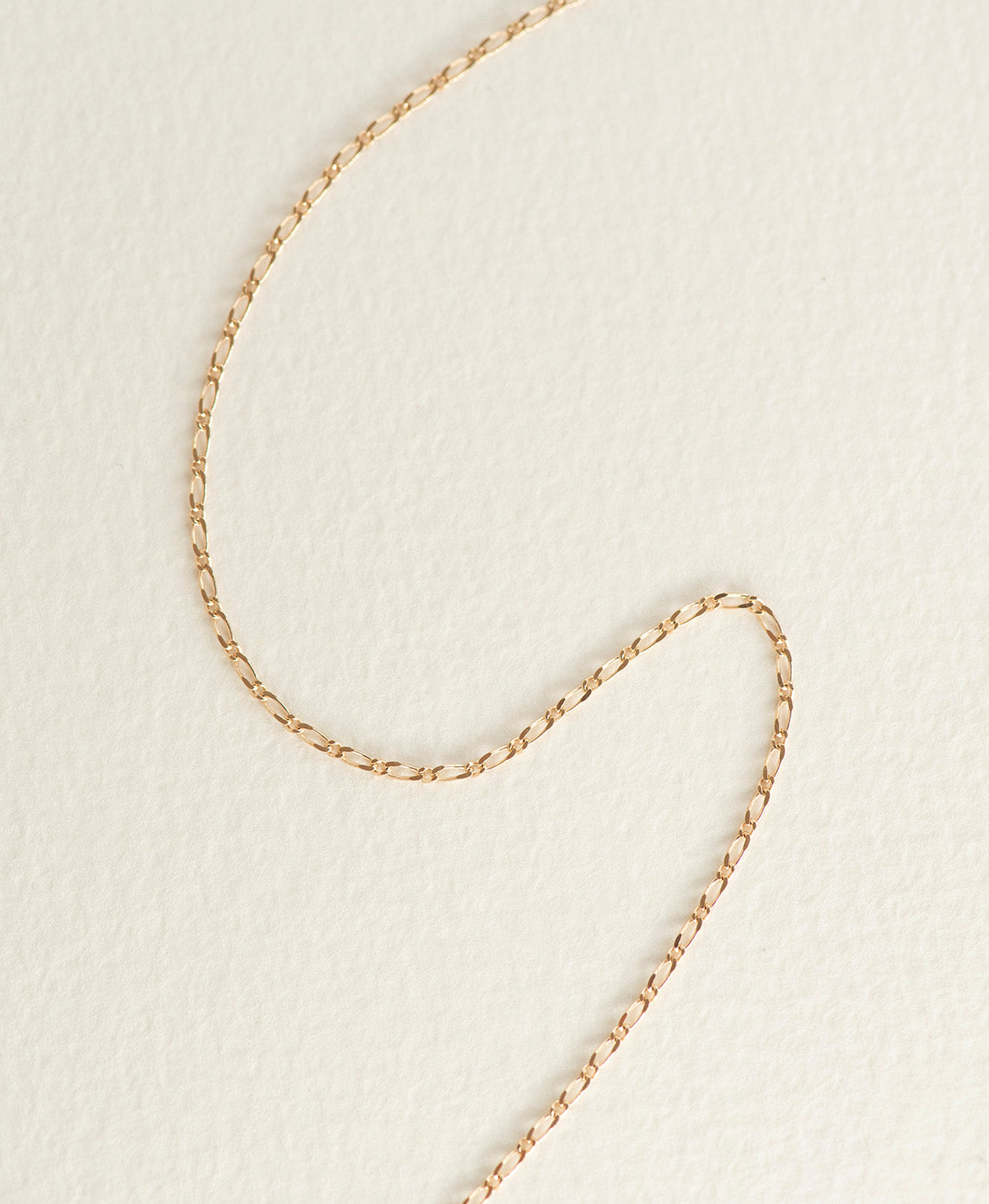 Aion Figaro Chain - 9k Yellow Gold
