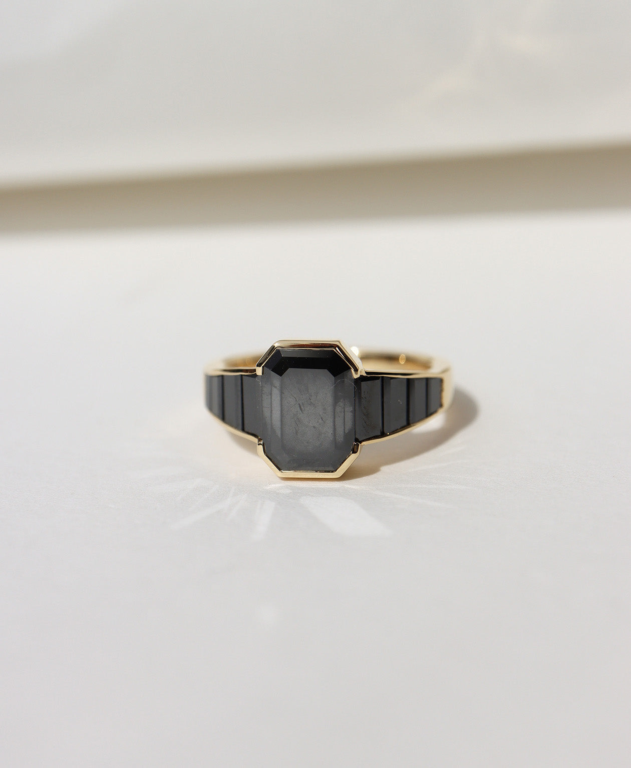 Bespoke 248 - 18k Yellow Gold, Black Diamond
