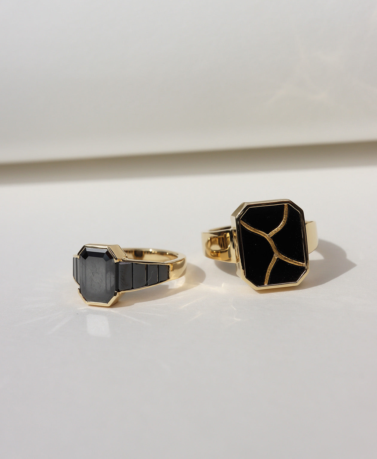 Bespoke 248 - 18k Yellow Gold, Black Diamond