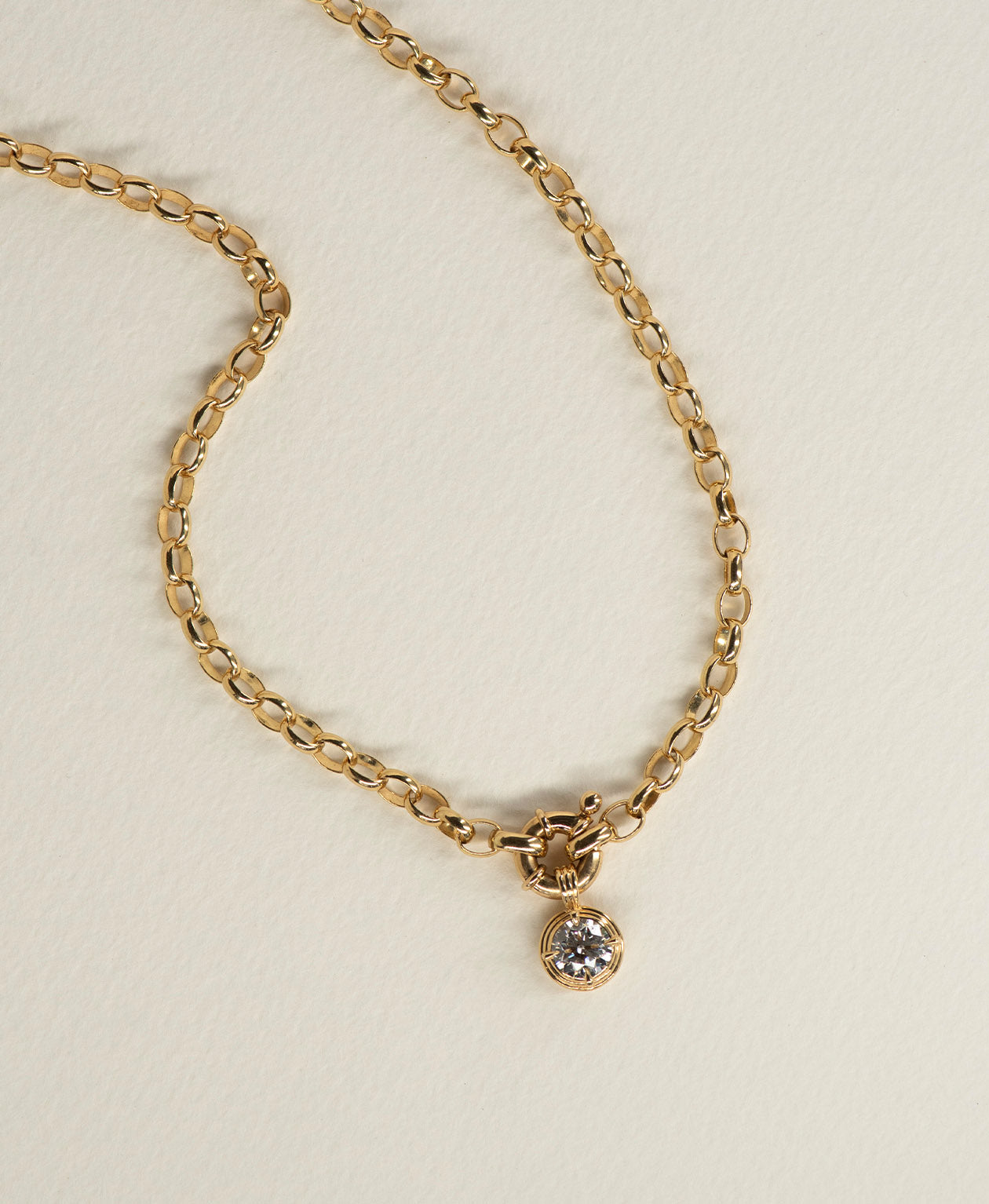 One of a Kind 490 - 18k Yellow Gold, Lab Grown Diamond