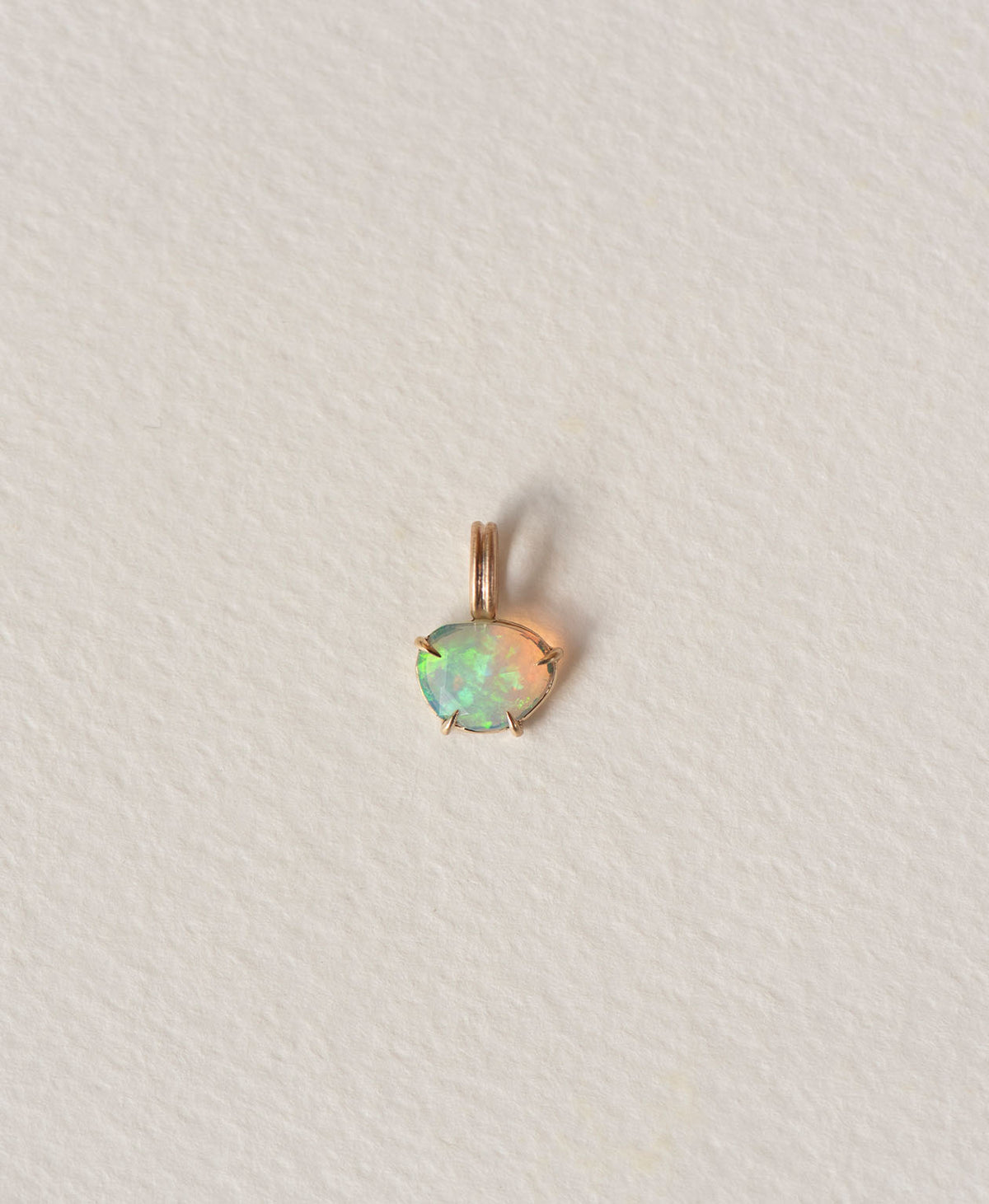 One of a Kind Charm 525 - 9k Yellow Gold, Opal