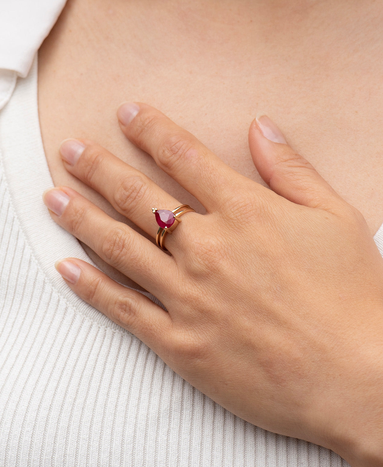 Limited Edition 170 - 9k Yellow Gold, Ruby