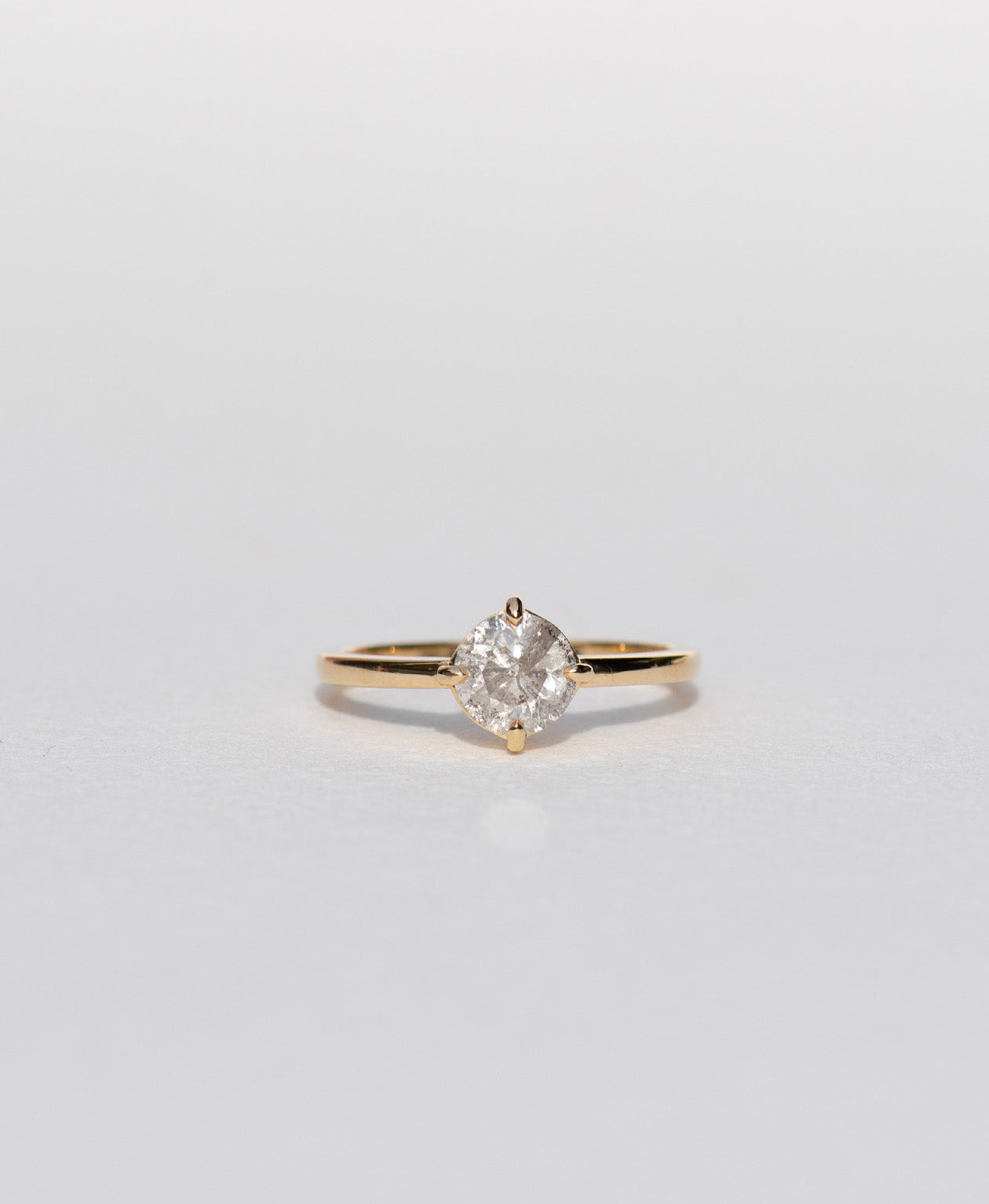 Limited Edition 195 - 18k Yellow Gold, Salt & Pepper Diamond