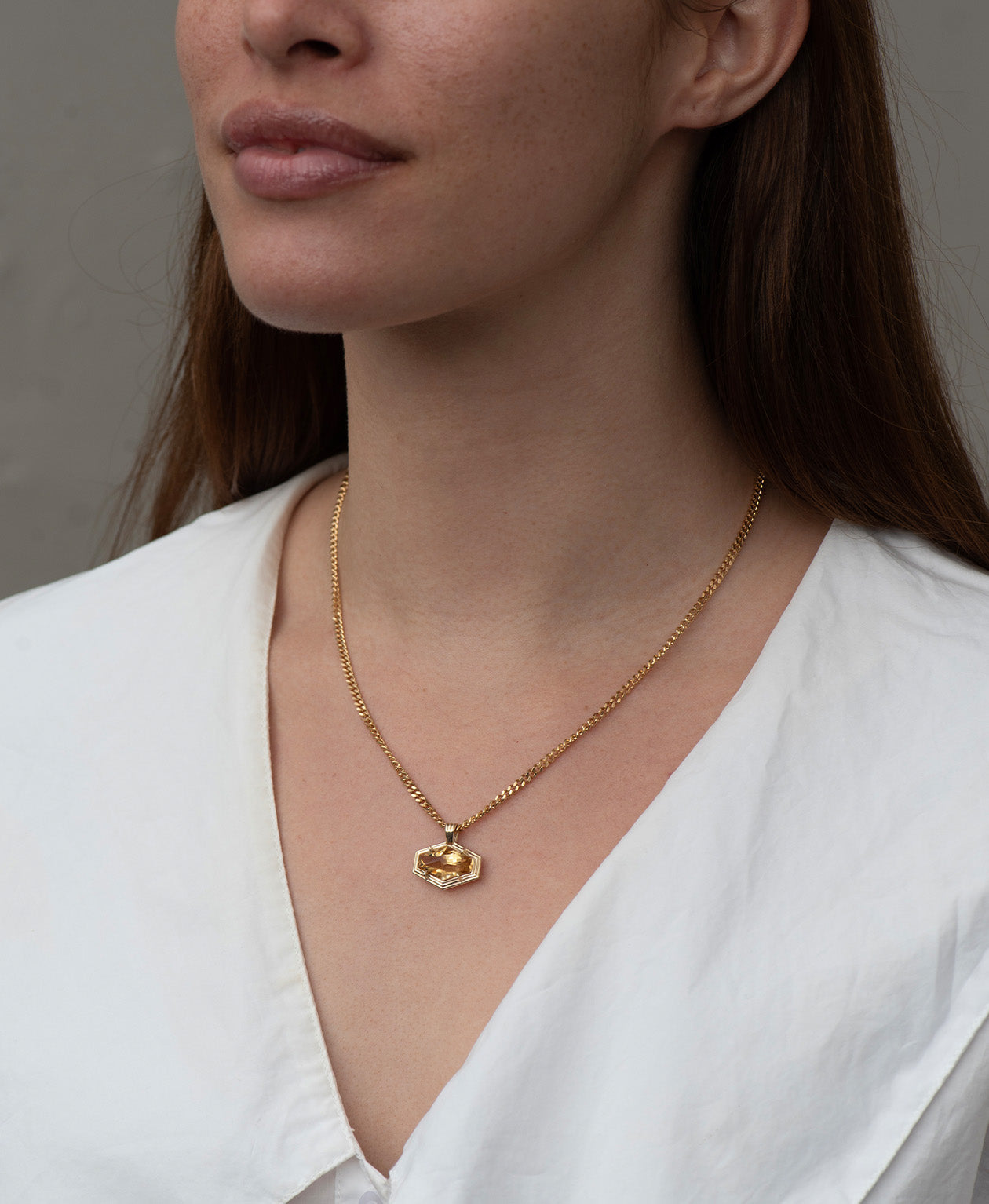 One of a Kind 481 - 9k Yellow Gold, Citrine