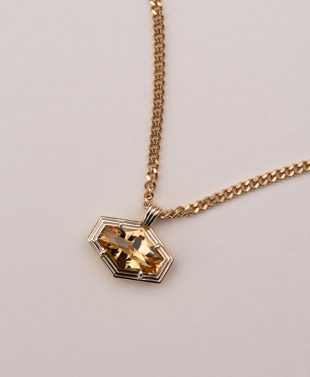 One of a Kind 481 - 9k Yellow Gold, Citrine