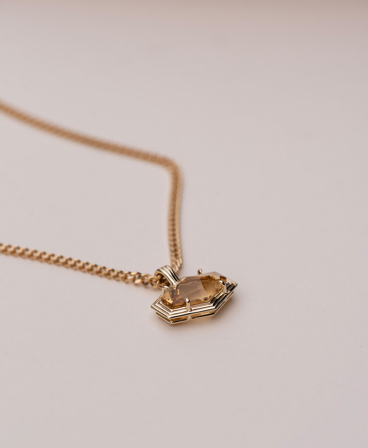One of a Kind 481 - 9k Yellow Gold, Citrine