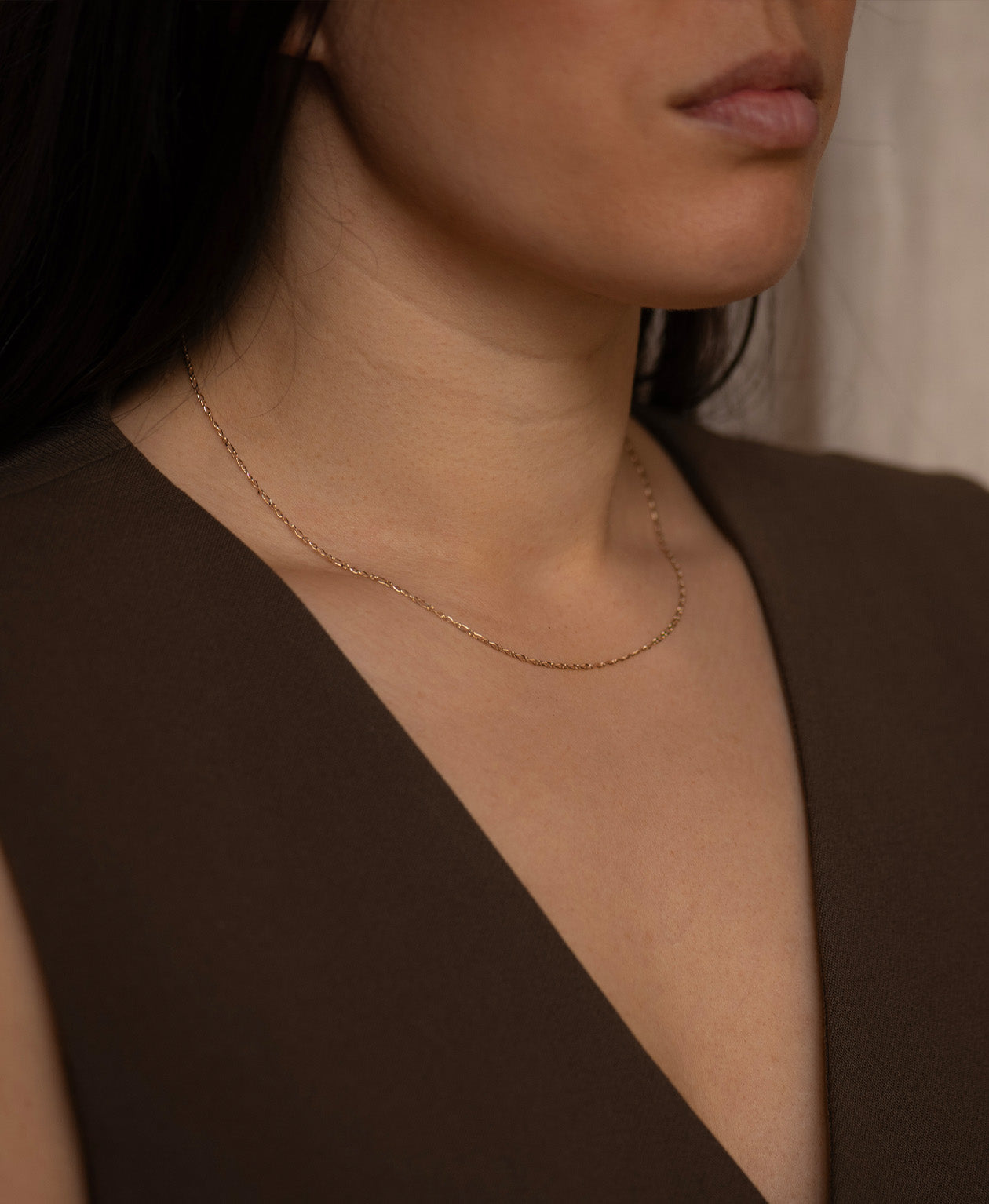 Aion Figaro Chain - 9k Yellow Gold