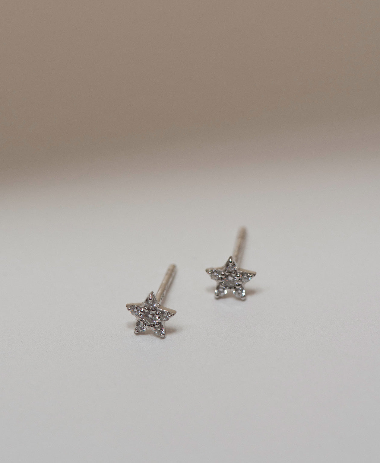 Alcyone Diamond Studs - 9k White Gold, Diamond