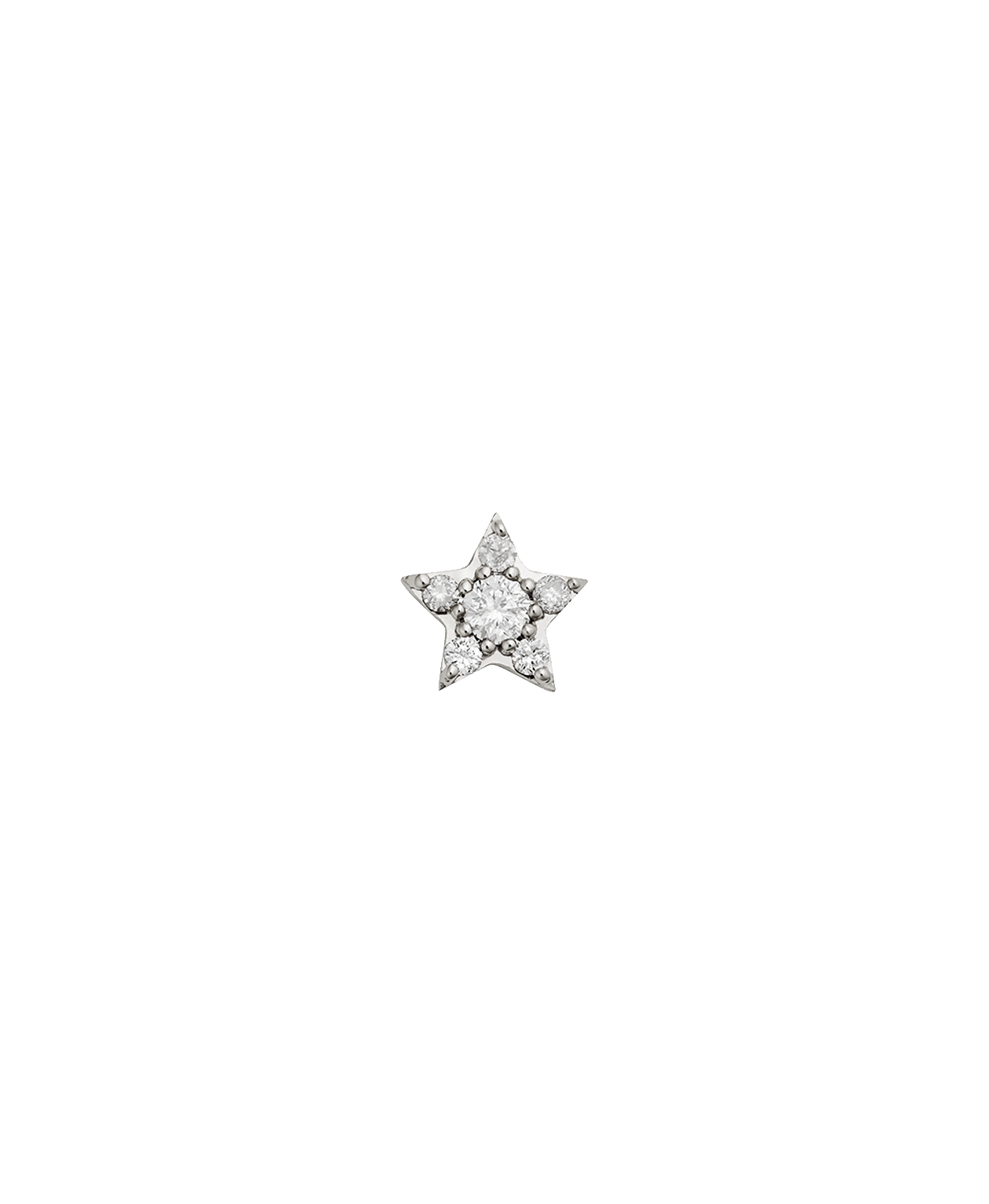 Alcyone Diamond Studs - 9k White Gold, Diamond