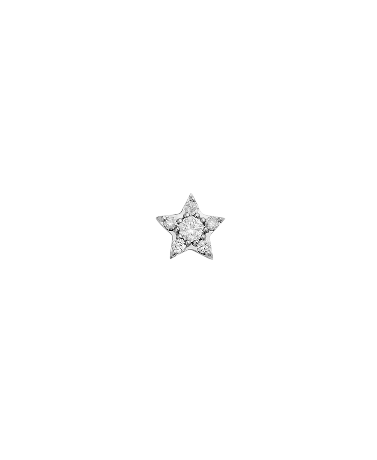 Alcyone Diamond Studs - 9k White Gold, Diamond