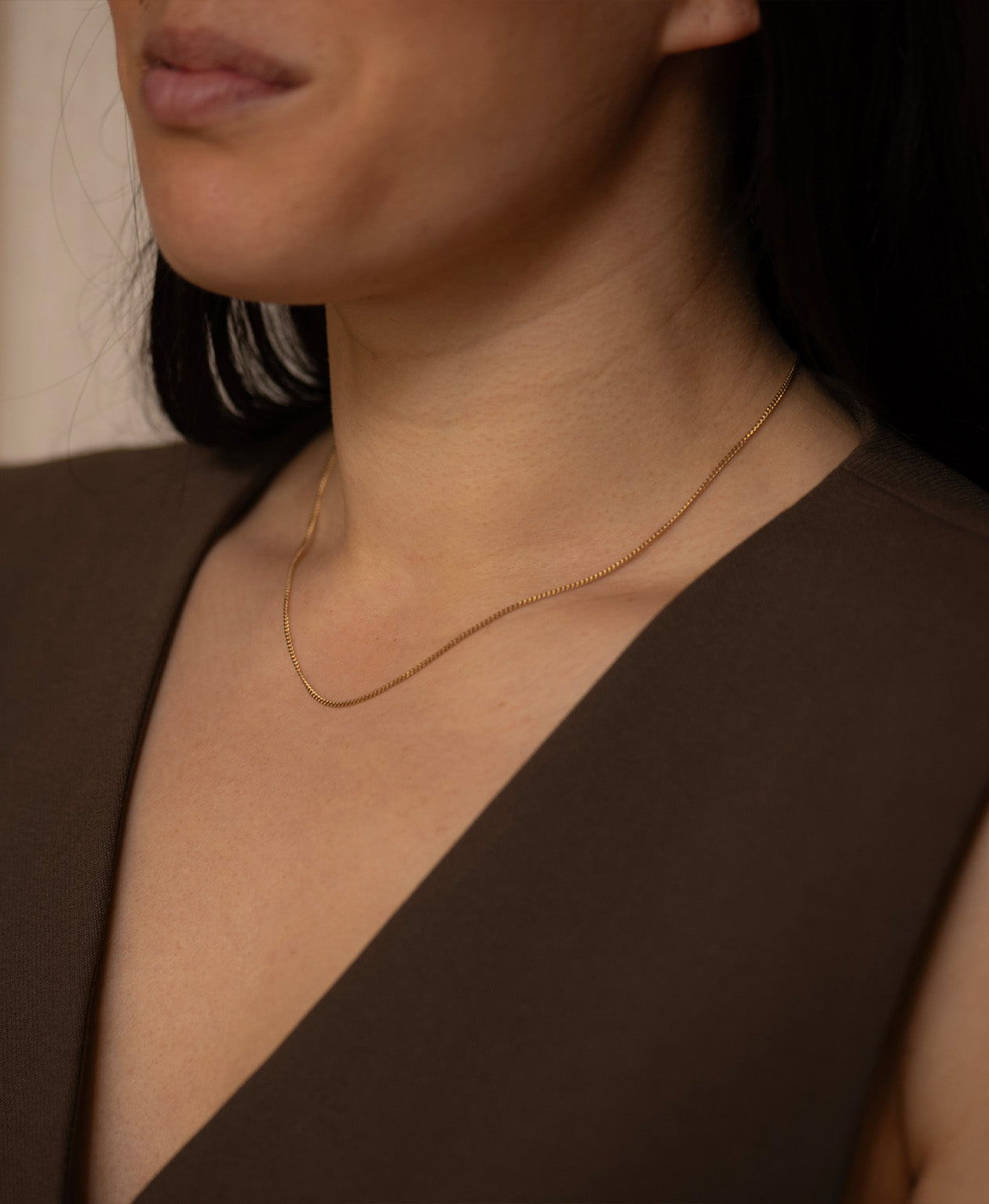 Amar Curb Chain - 9k Yellow Gold