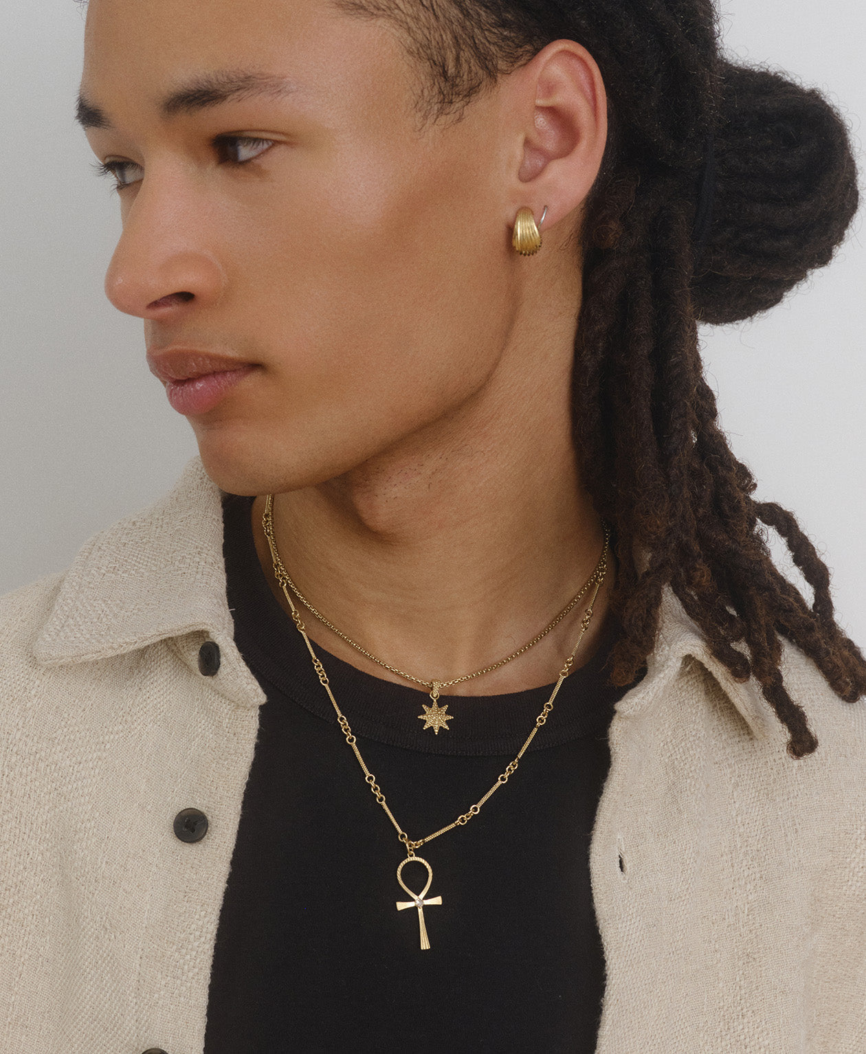 Morning Star Necklace - 22k Gold Vermeil