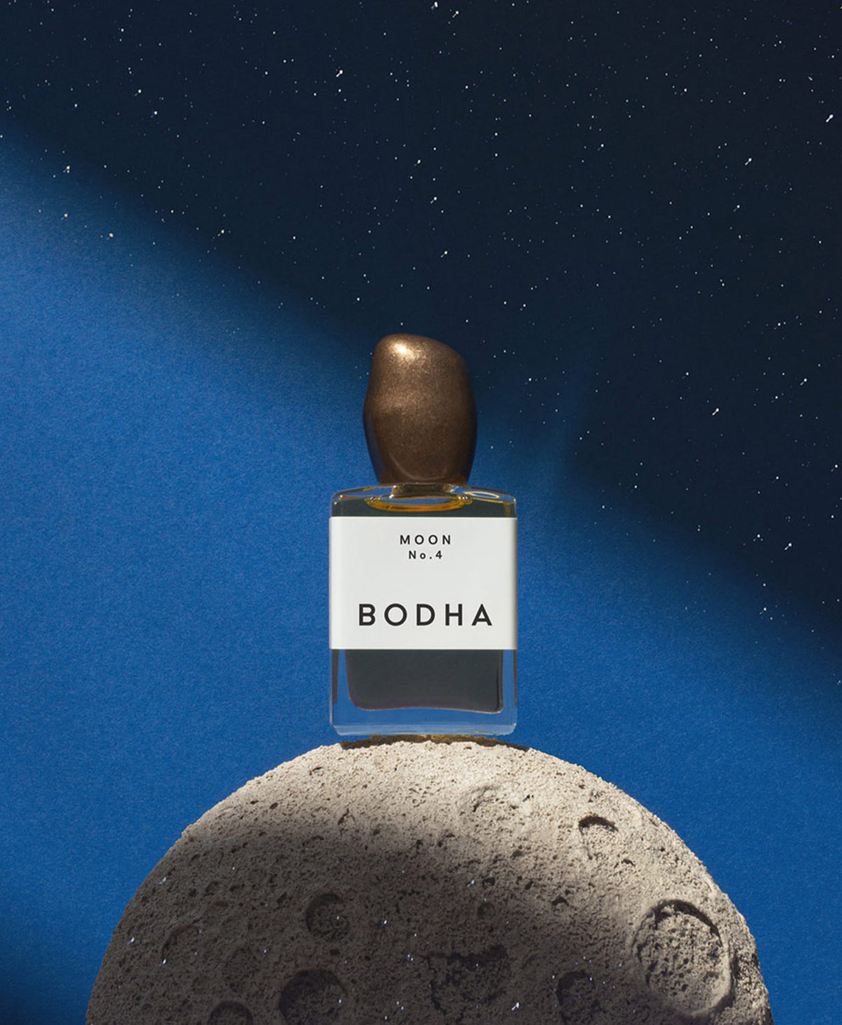 Moon Perfume Oil - Reflective minerals powder & wood, 15ml