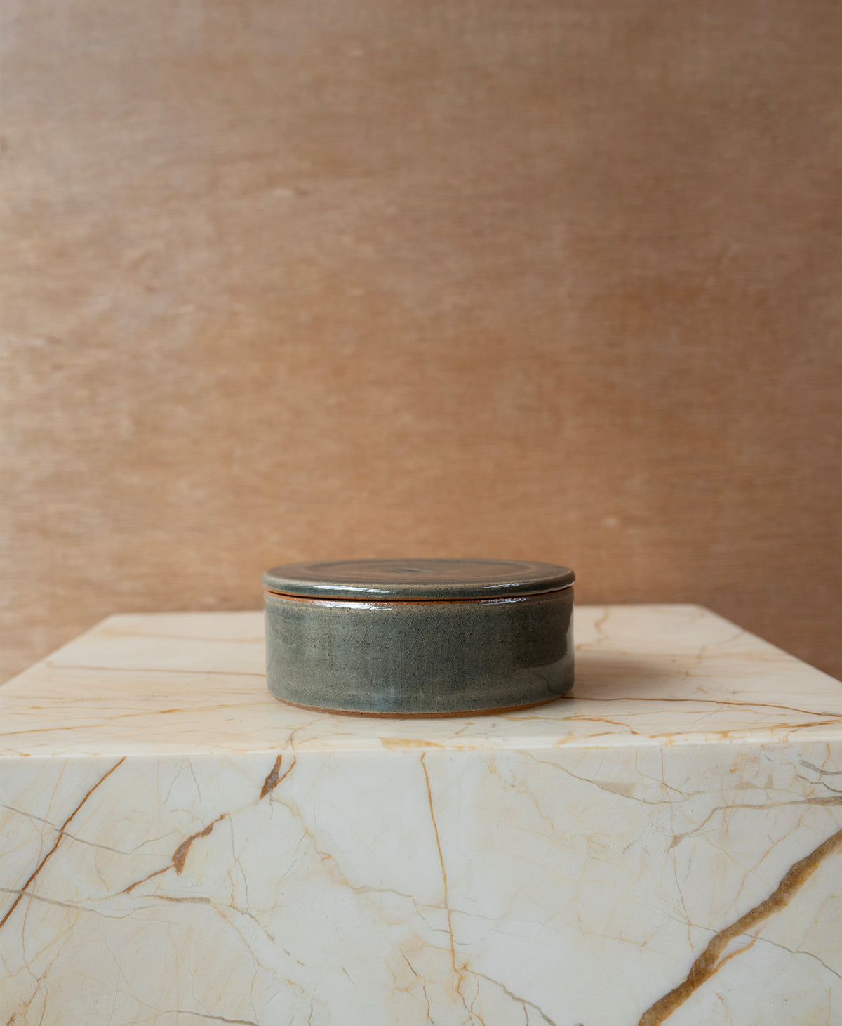 Ceramic Jewellery Box - Seamist