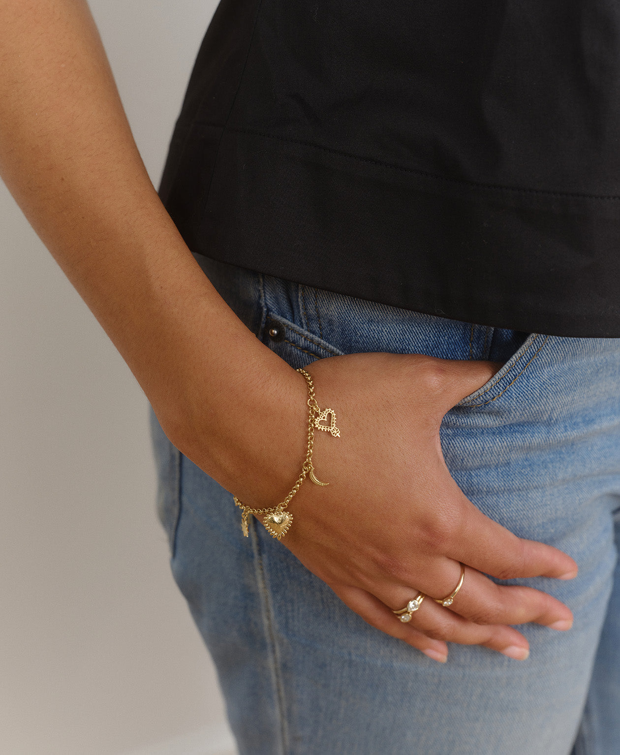 Charmed Bracelet - 22k Gold Vermeil