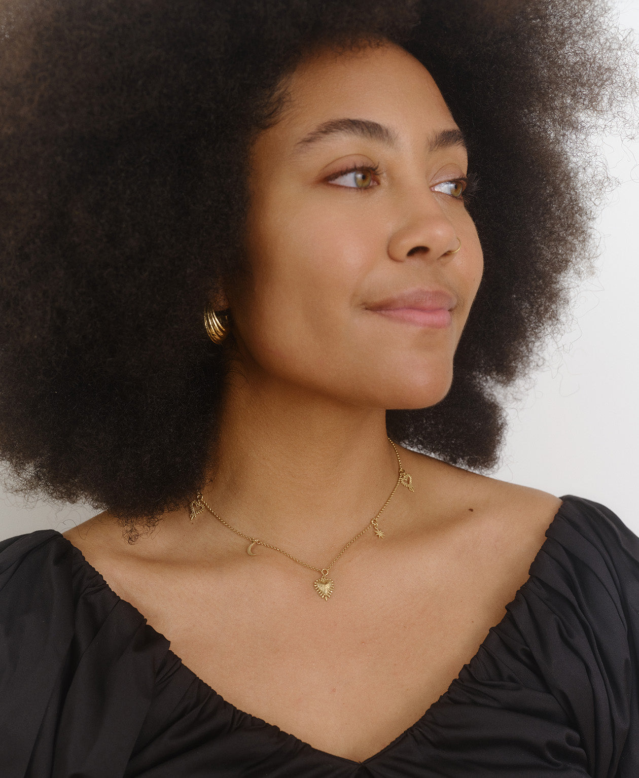 Charmed Necklace - 22k Gold Vermeil