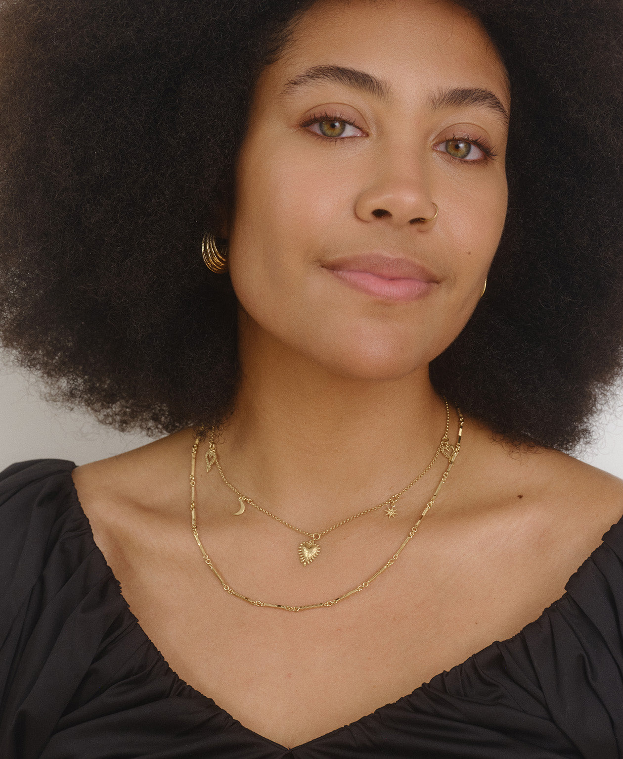 Charmed Necklace - 22k Gold Vermeil