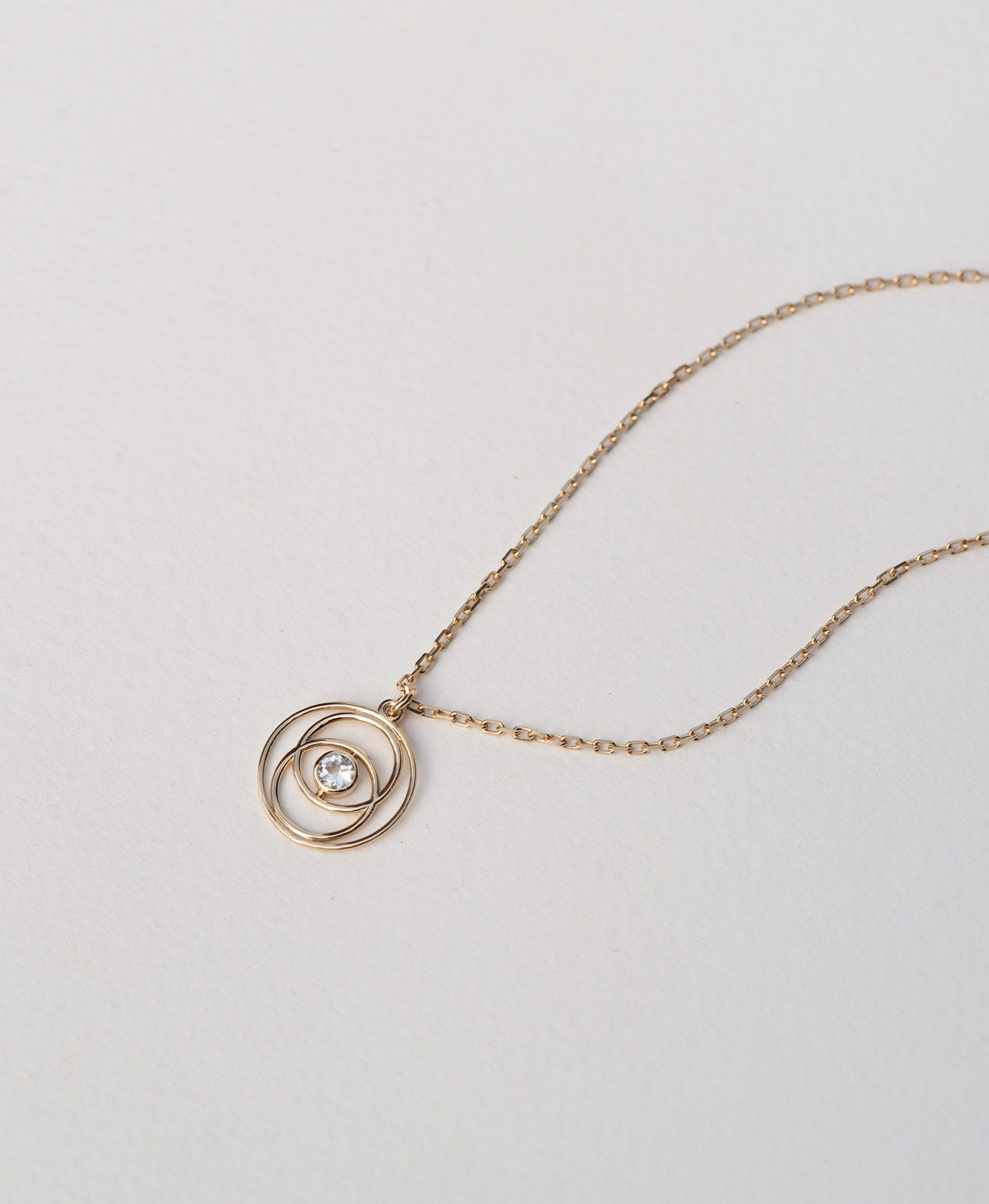 Z&M X Kirsty Gallagher Cosmic Purpose Necklace - 22k Gold Vermeil, Aquamarine