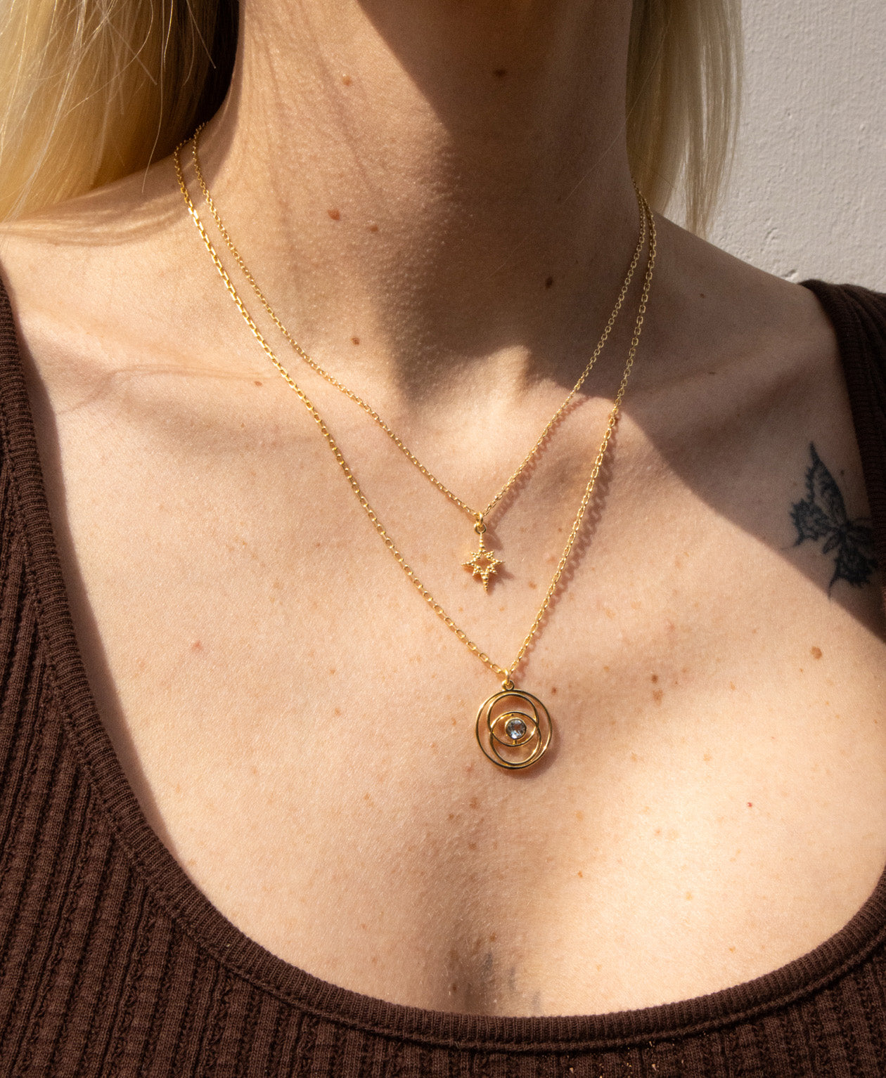 Z&M X Kirsty Gallagher Star Seed Necklace - 22k Gold Vermeil