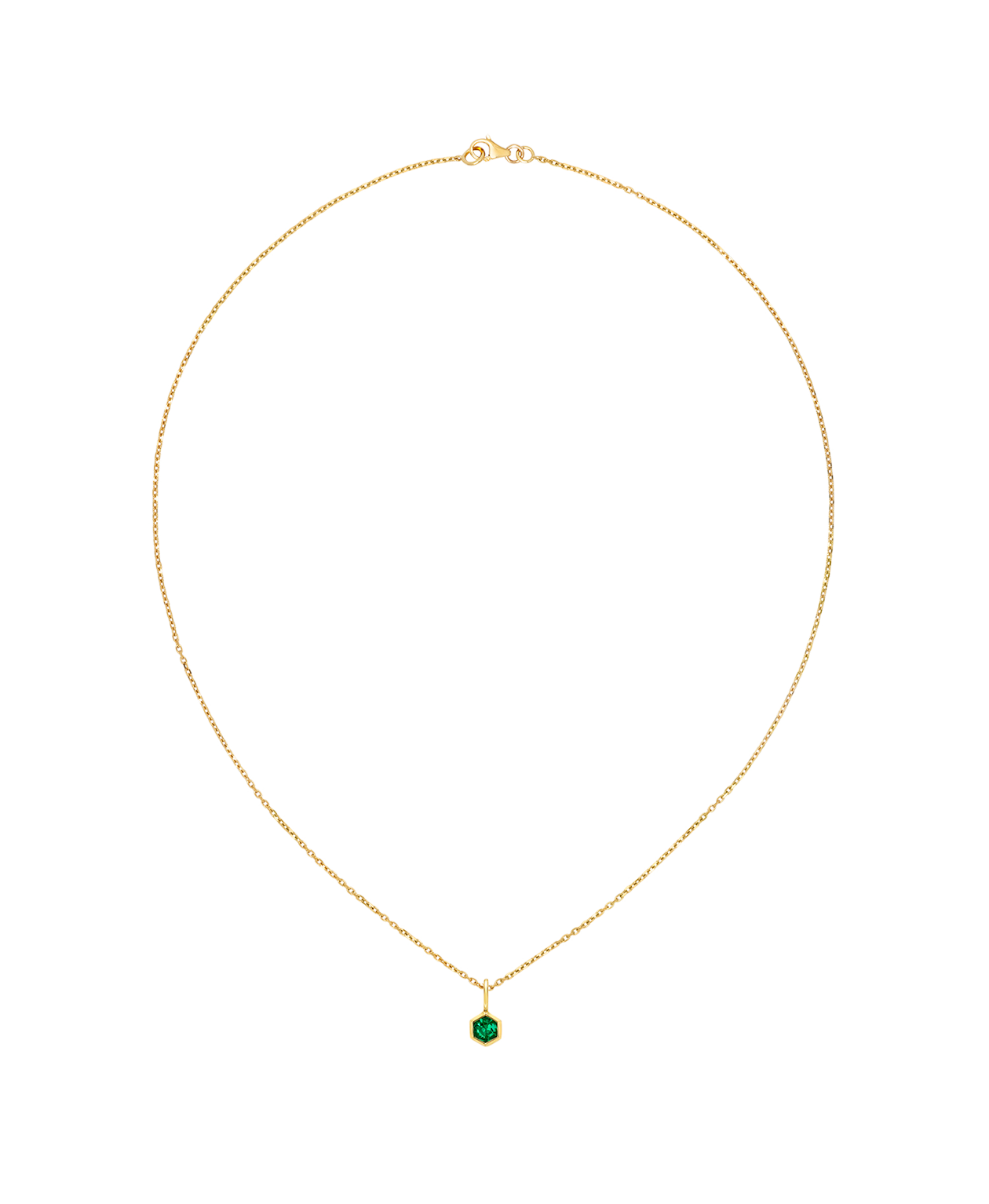 One of a Kind 134 - 18k Yellow Gold, Emerald