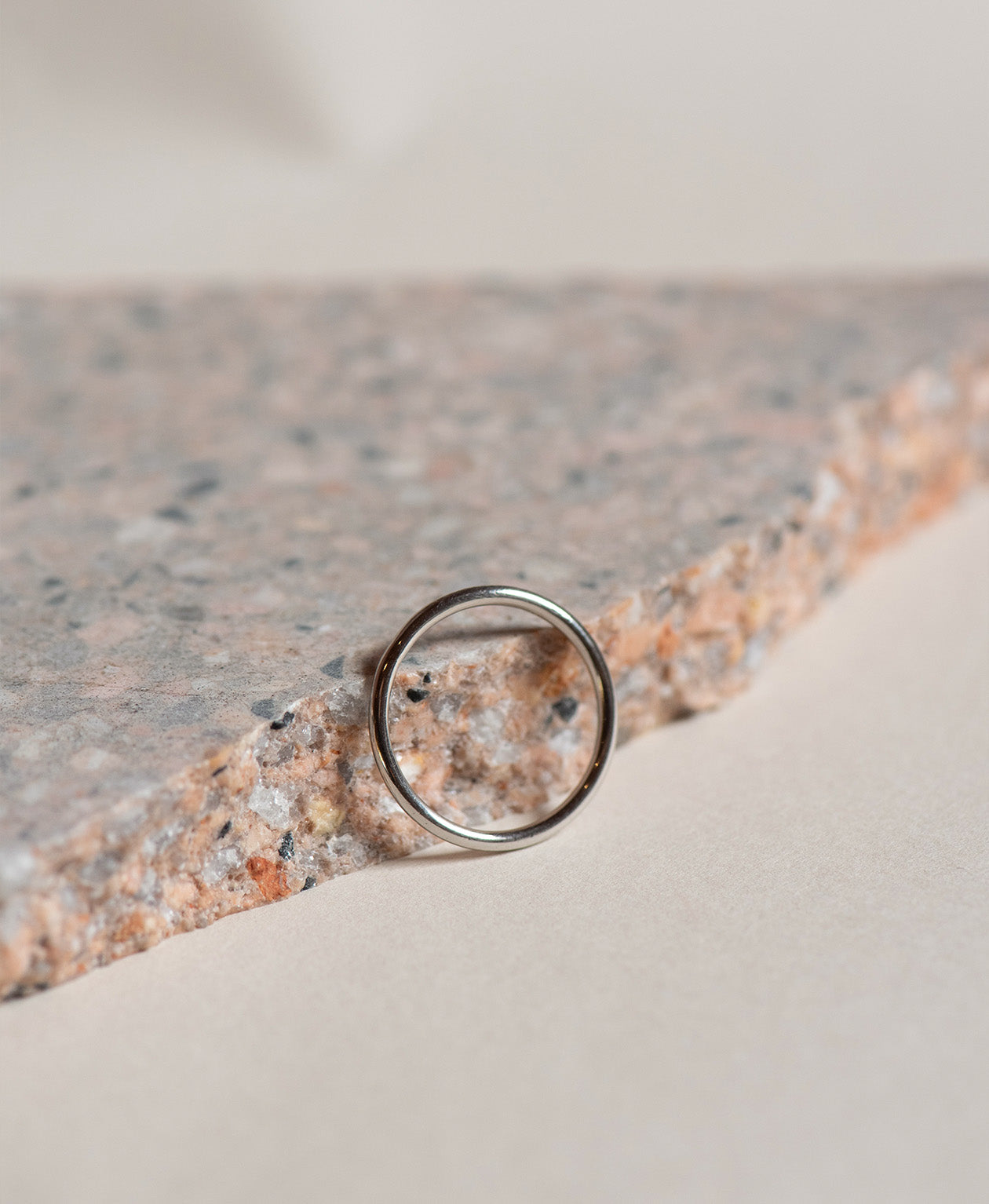 Gracie Band 1.5mm - Platinum