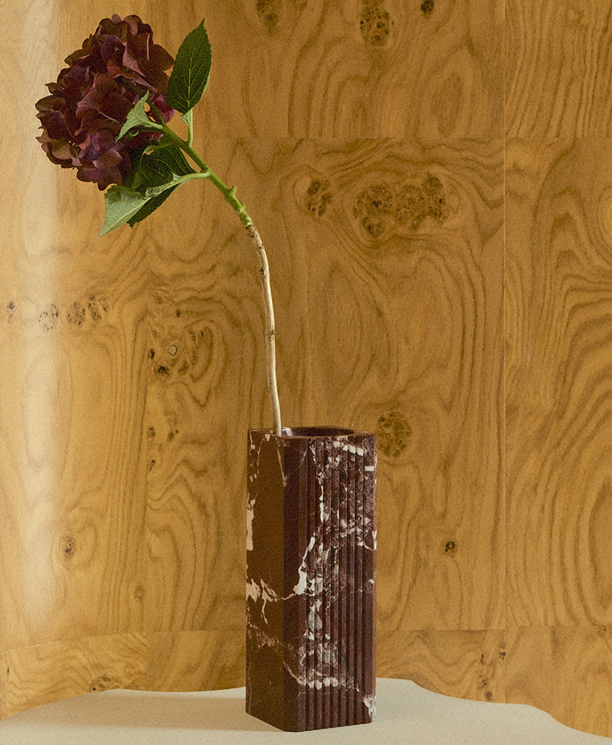 Celesta Vase - Merlot