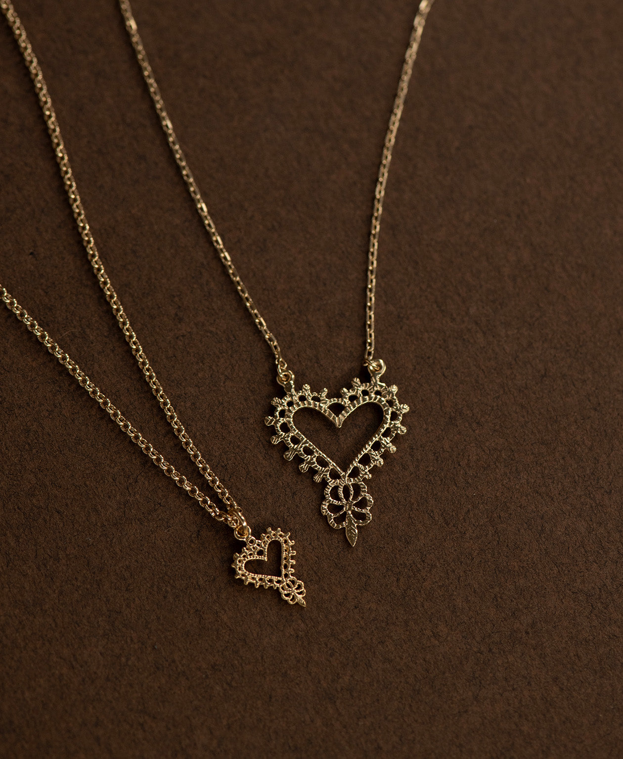 Gypsy Love Necklace - 22k Gold Vermeil