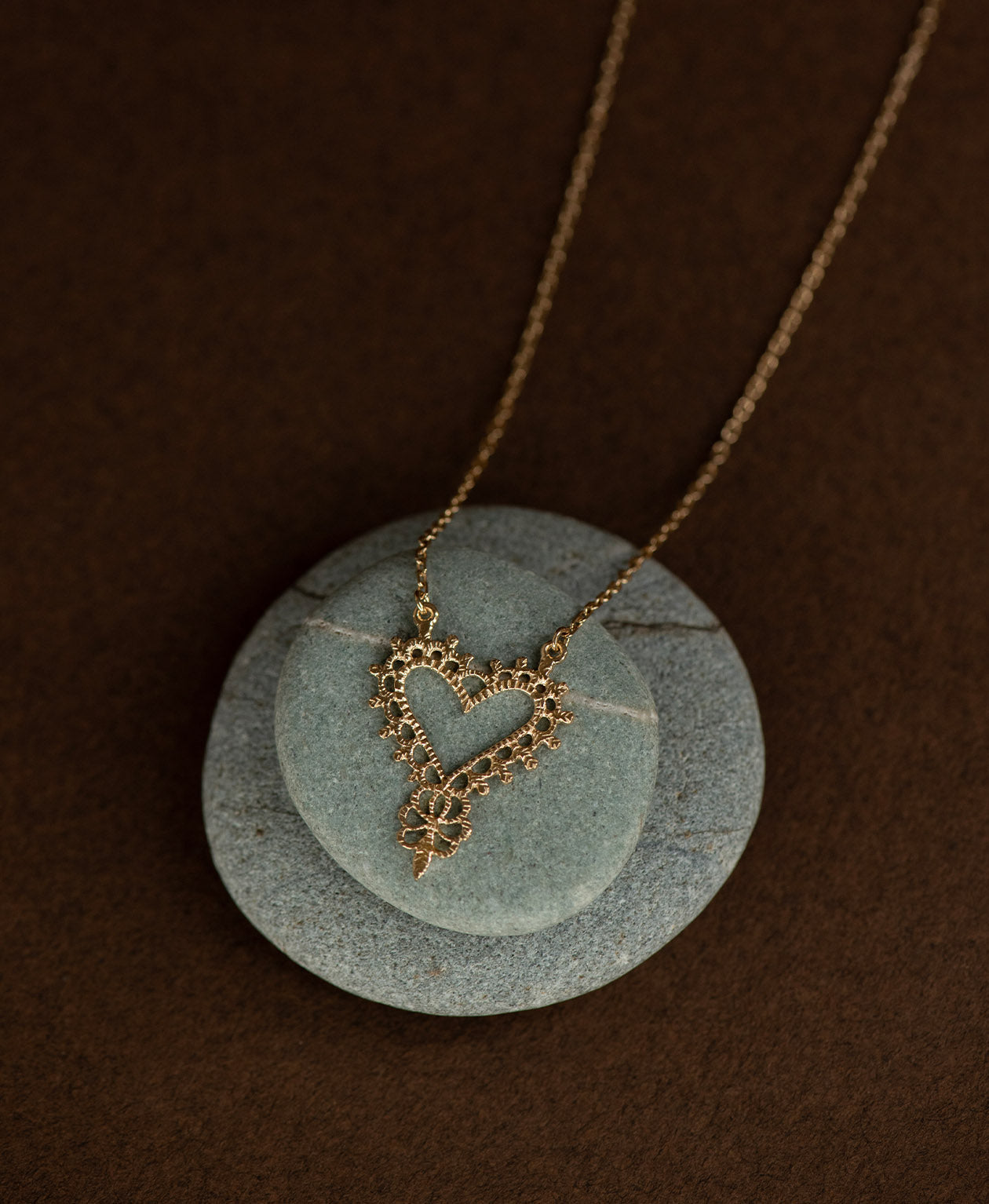 Gypsy Love Necklace - 22k Gold Vermeil | Zoë & Morgan NZ