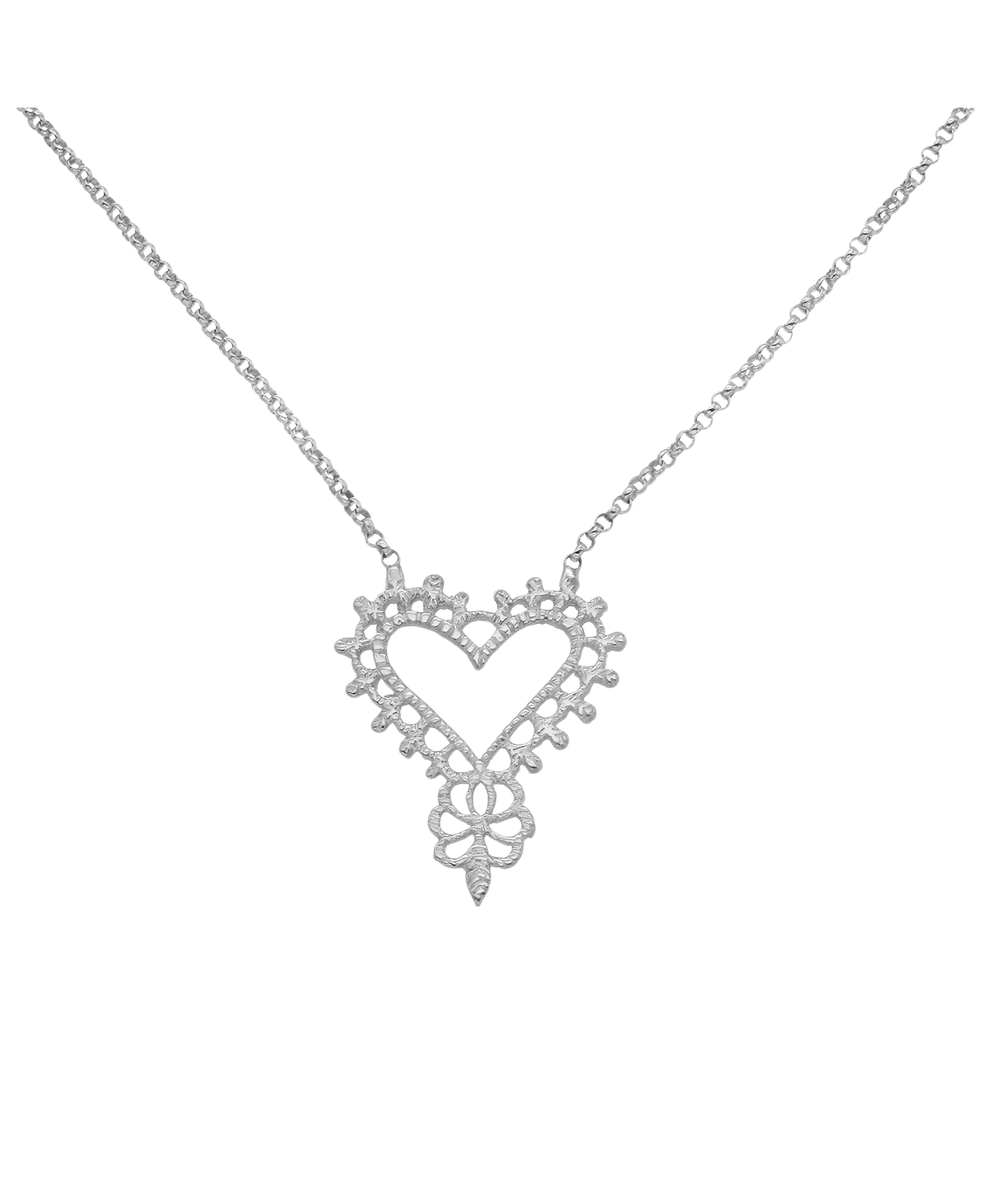 Gypsy Love Necklace - 925 Sterling Silver