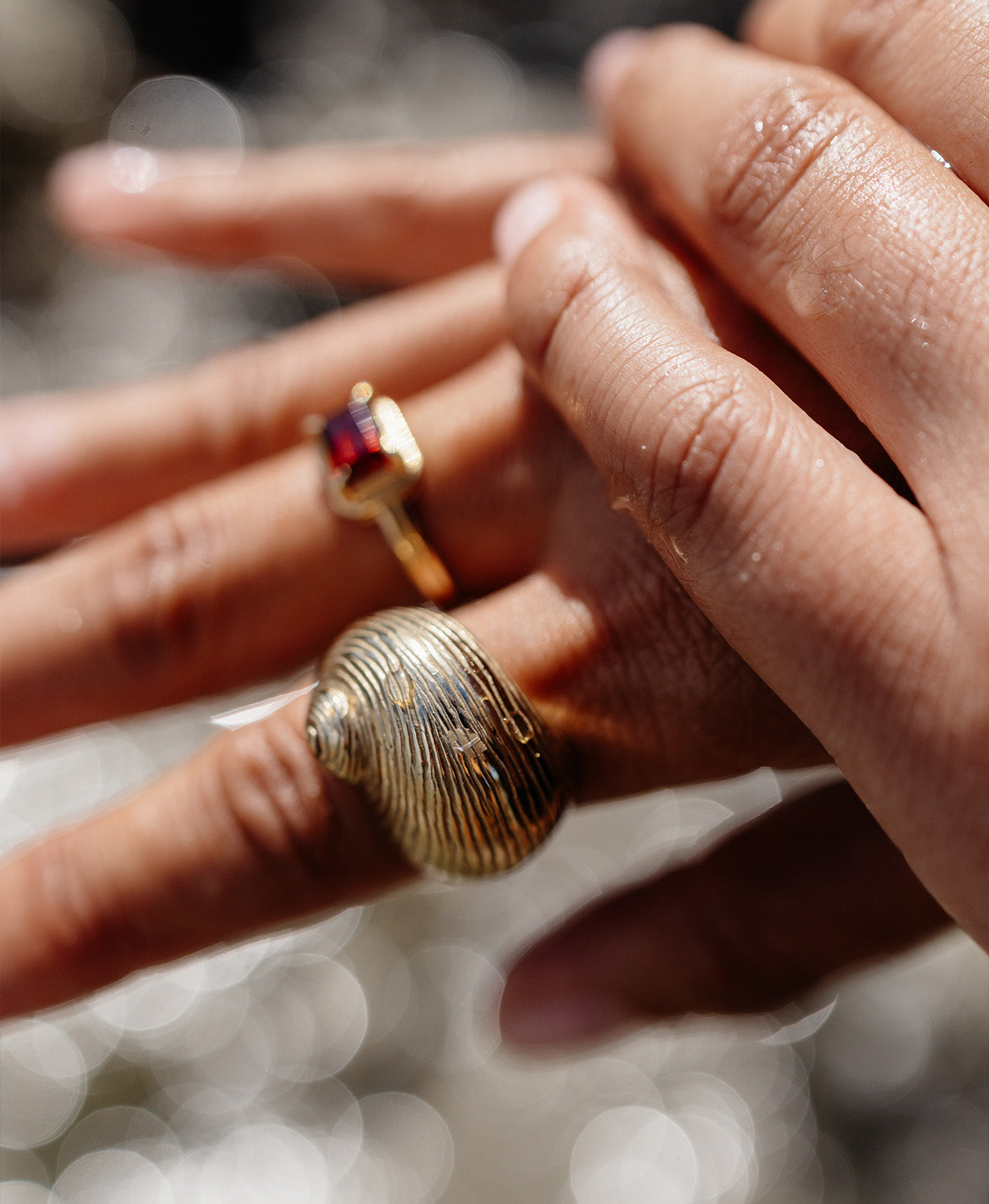 High Tide Ring - 22k Gold Vermeil