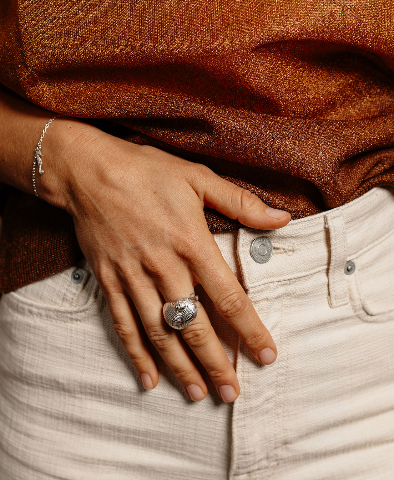 High Tide Ring - 925 Sterling Silver
