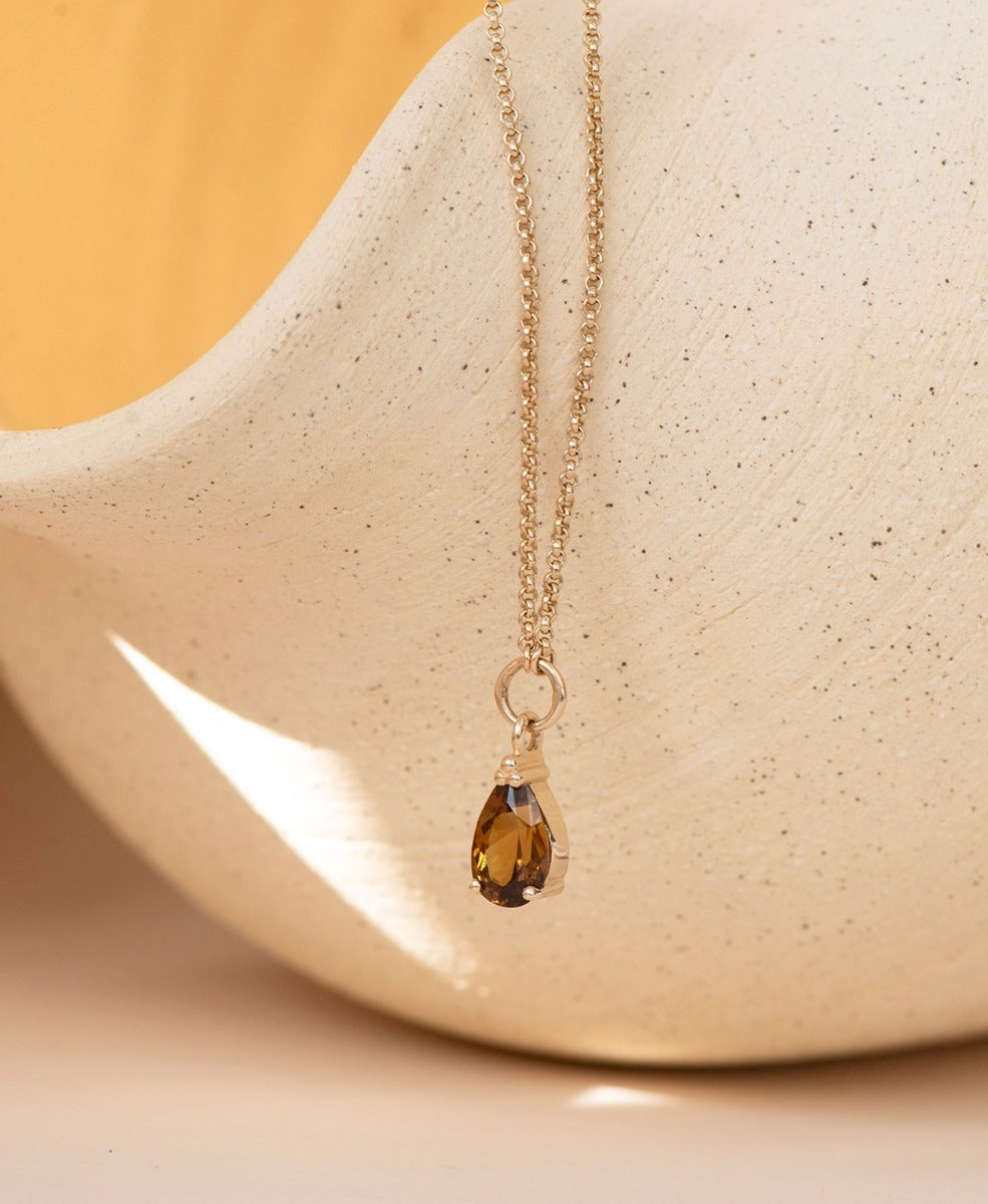 One of a Kind 474 - 9k Yellow Gold, Garnet