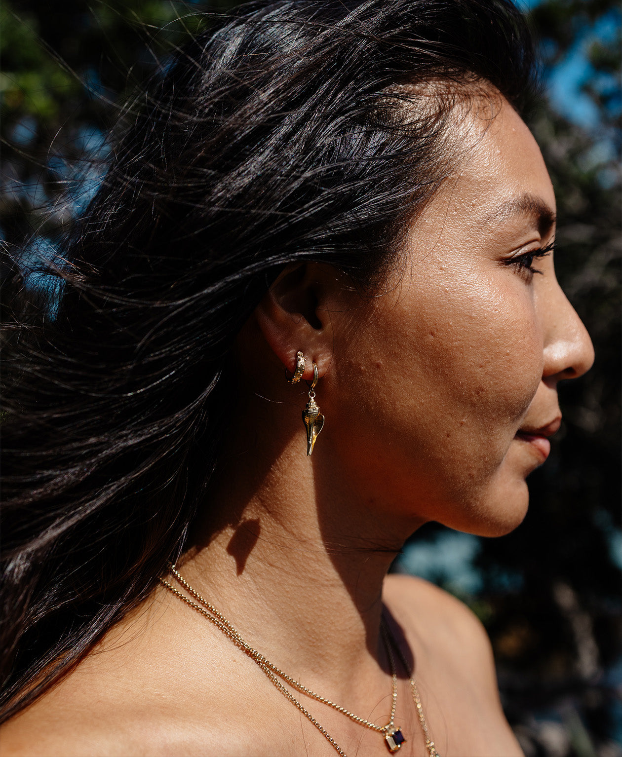 Kailani Earrings - 22k Gold Vermeil