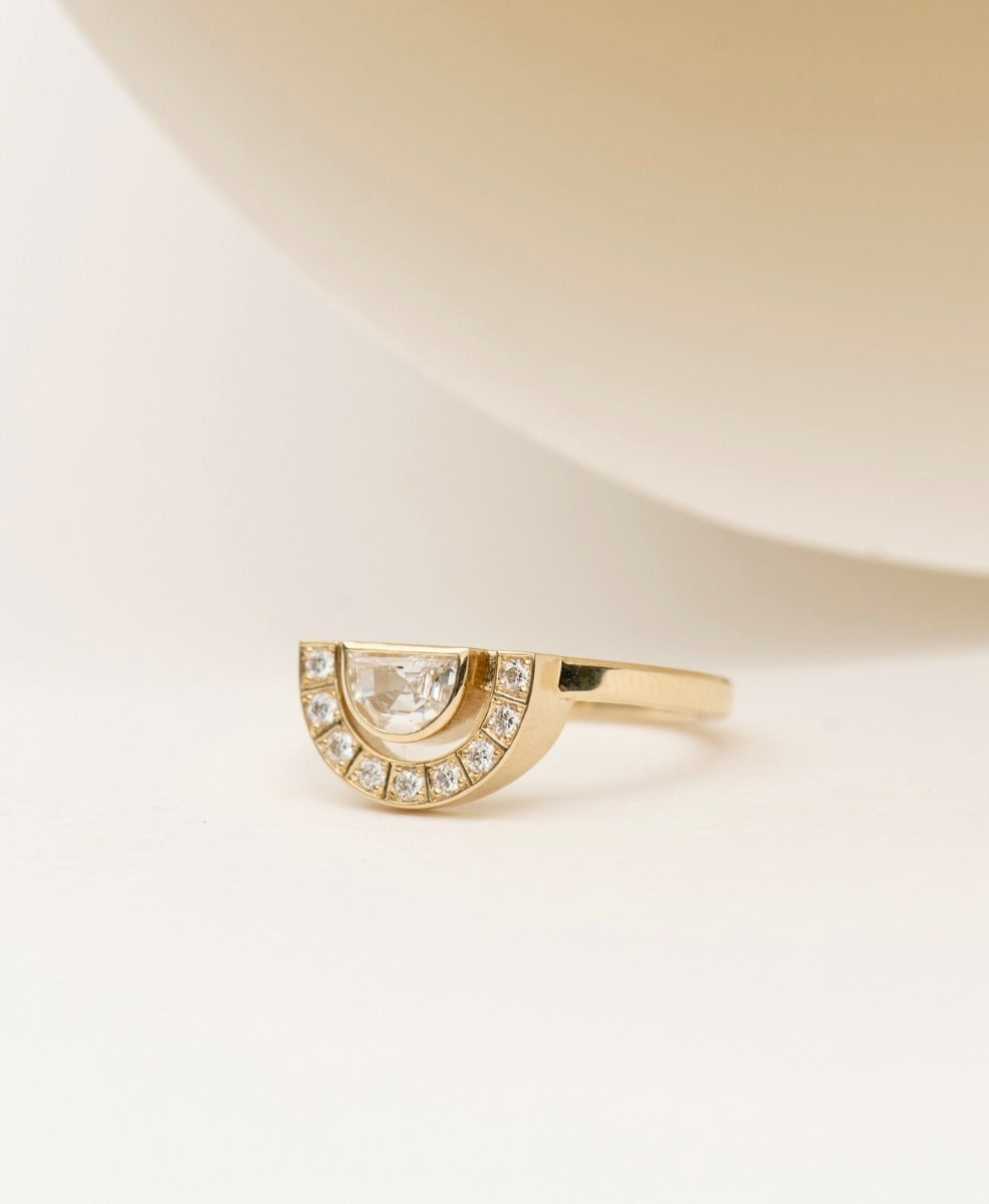 Limited Edition 164 - 9k Yellow Gold, Lab Grown Diamond