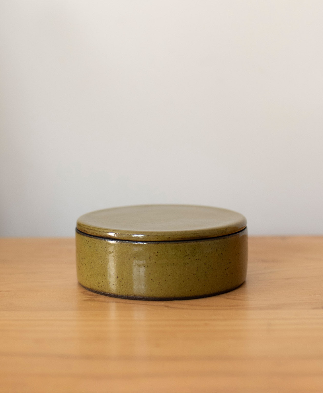 Ceramic Jewellery Box - Tōtara Green