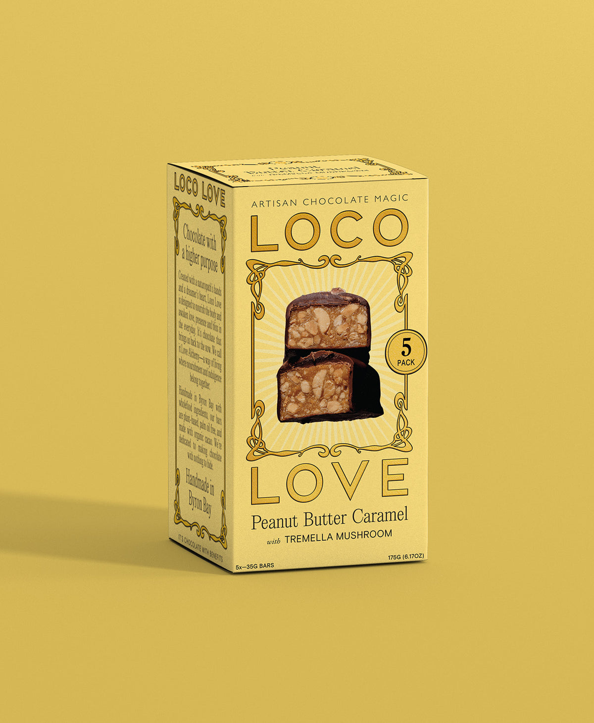 Truffle Bar 5 Pack - Peanut Butter Caramel