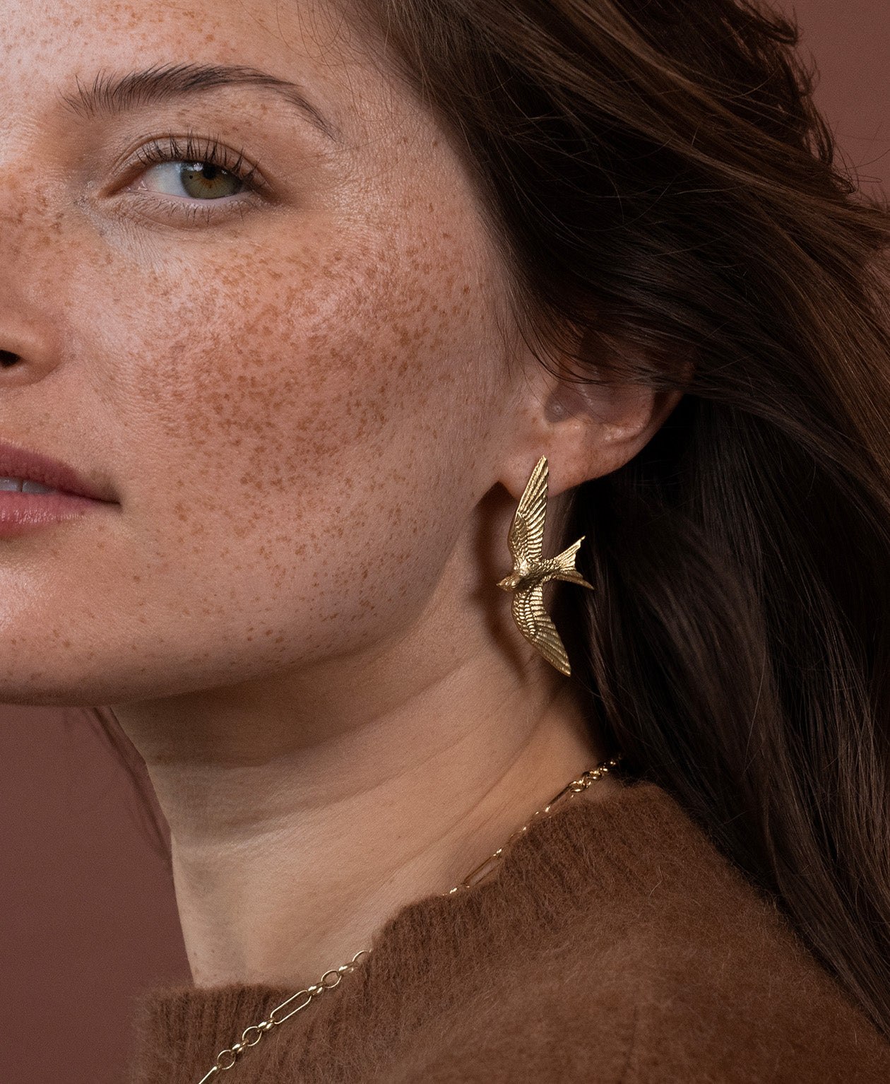 Lovers Earrings - 22k Gold Vermeil