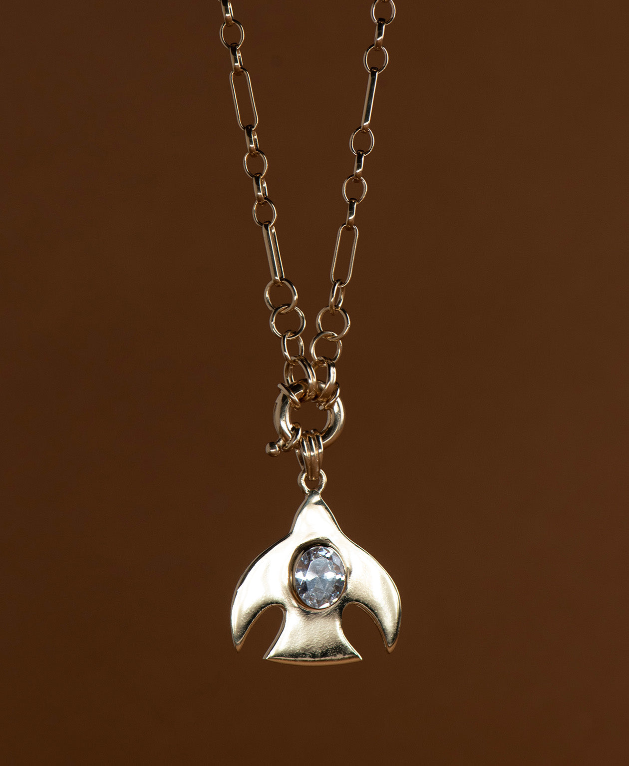 Moonbird Charm - 22k Gold Vermeil