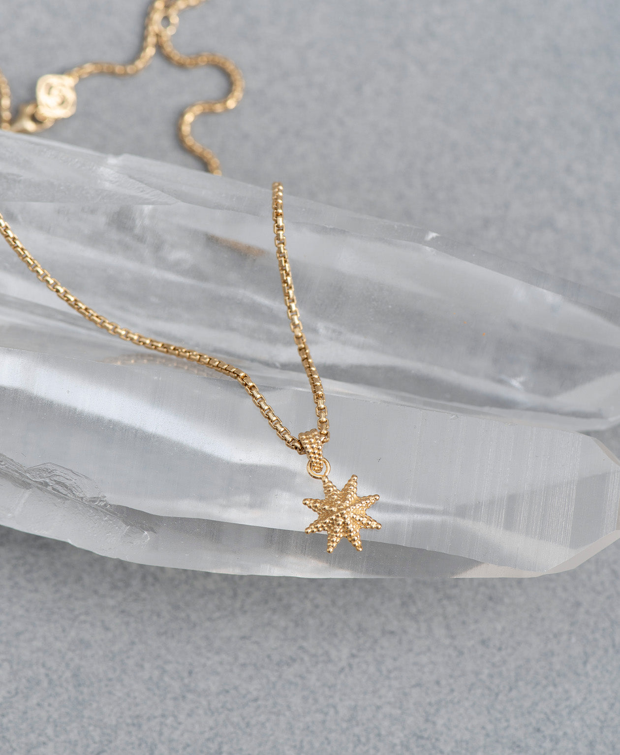 Morning Star Necklace - 22k Gold Vermeil