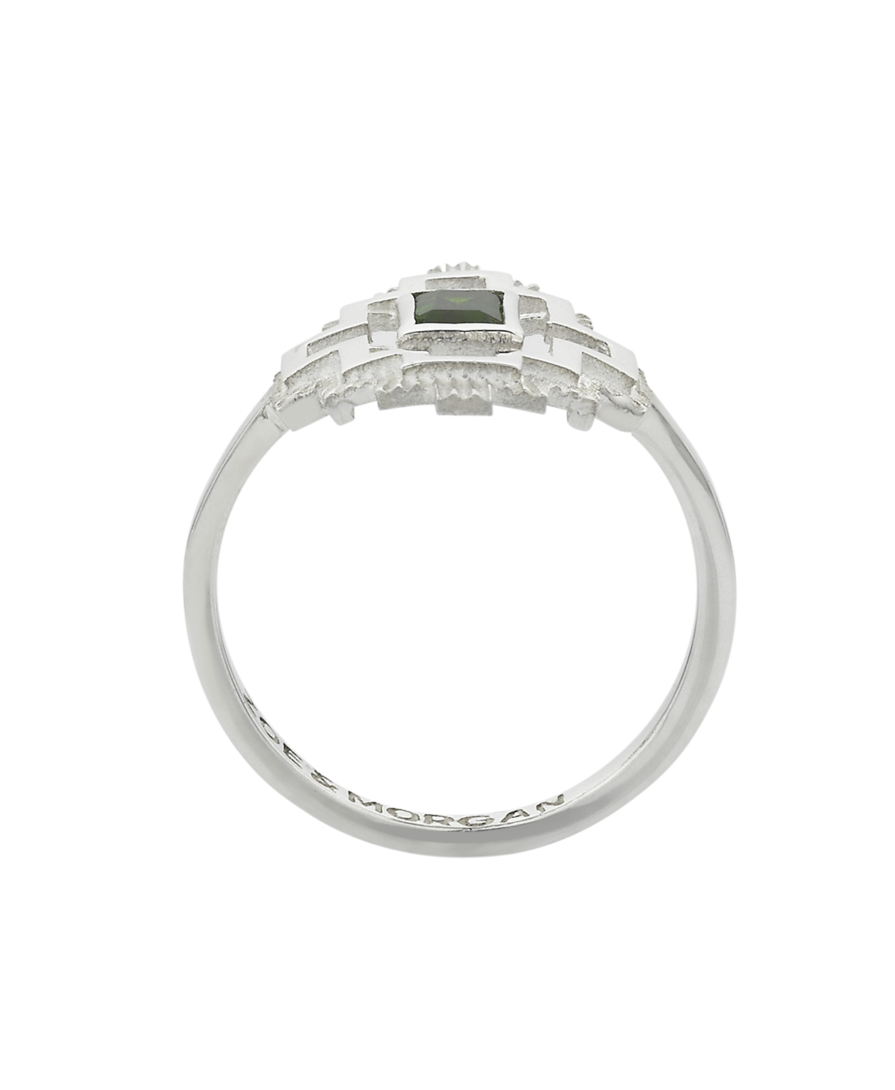 Munay Ring - 925 Sterling Silver, Chrome Diopside