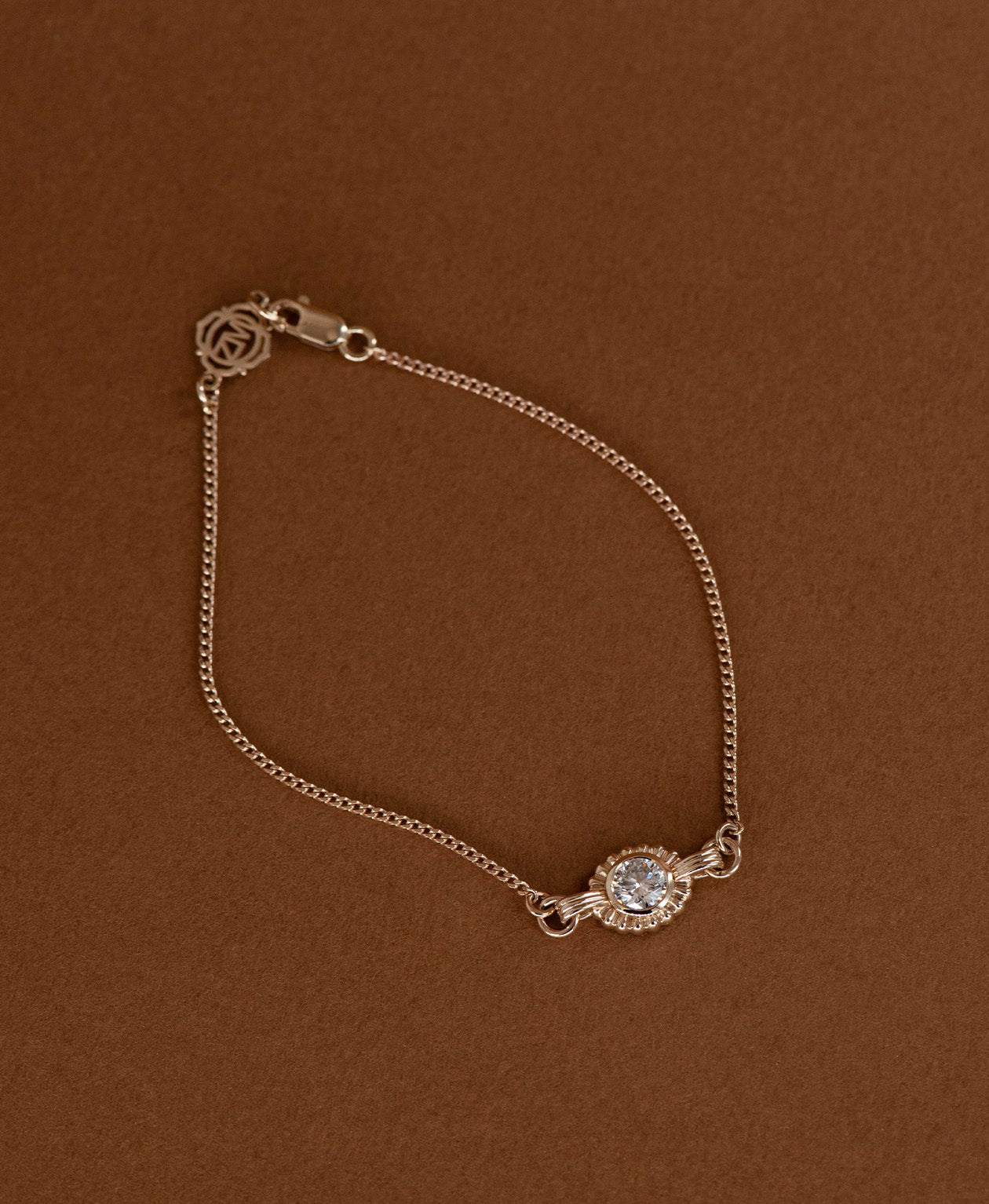 Odette Bracelet - 9k Yellow Gold, Round Lab Grown Diamond