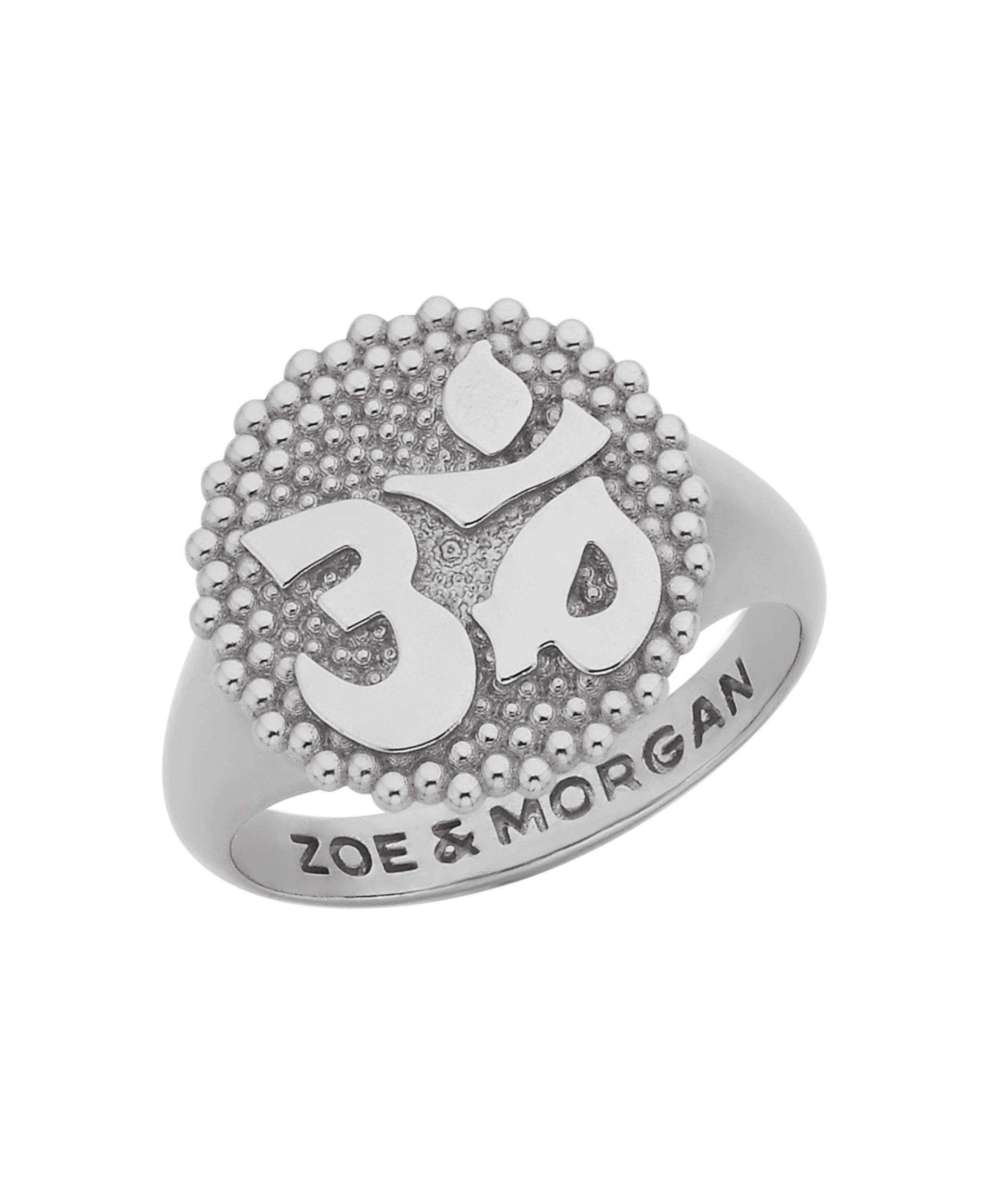 Ōm Ring - 925 Sterling Silver