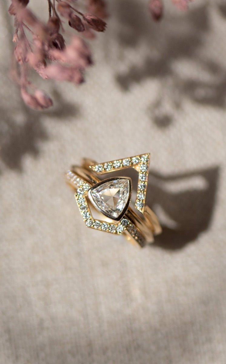 One of a Kind 296 / Yellow Gold / Diamond
