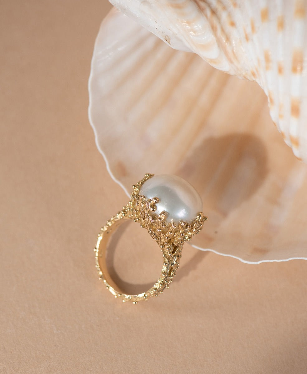 One of a Kind 305 - 18k Yellow Gold, Pearl
