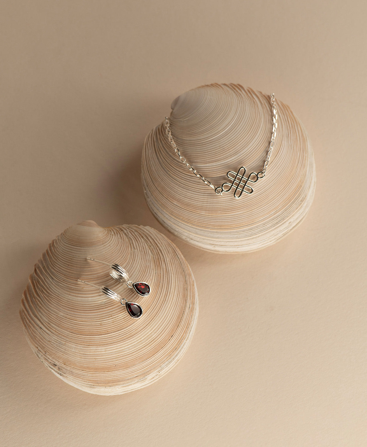 Ophelia Hoops & Eternal Bracelet Gift Set - 925 Sterling Silver