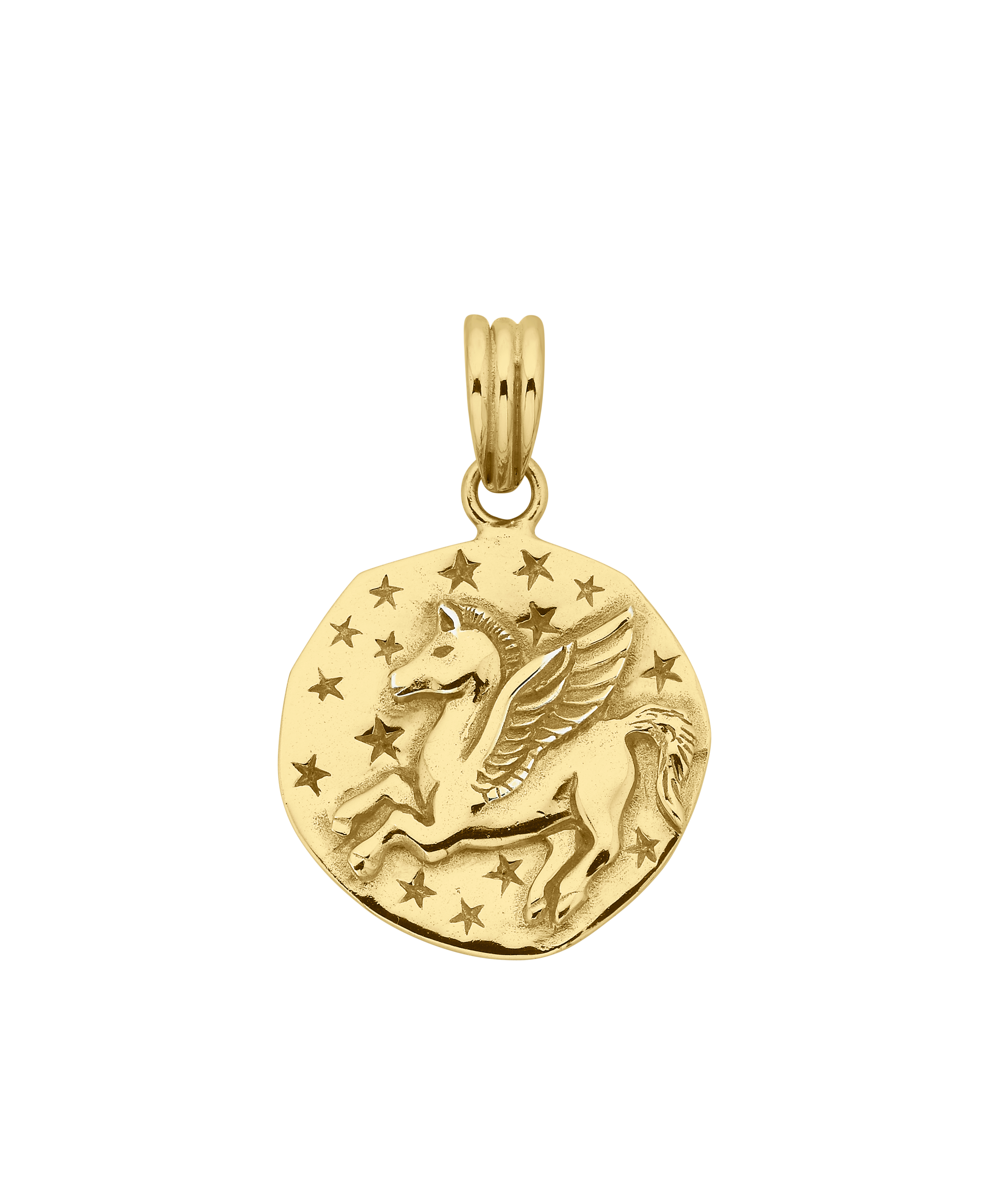 Pegasus Charm - 22k Gold Vermeil