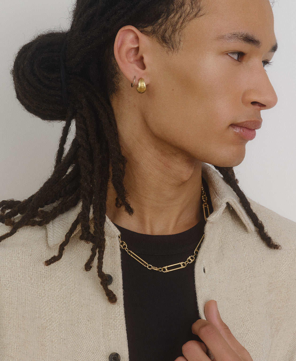 Prana Chain (50cm) - 22k Gold Vermeil
