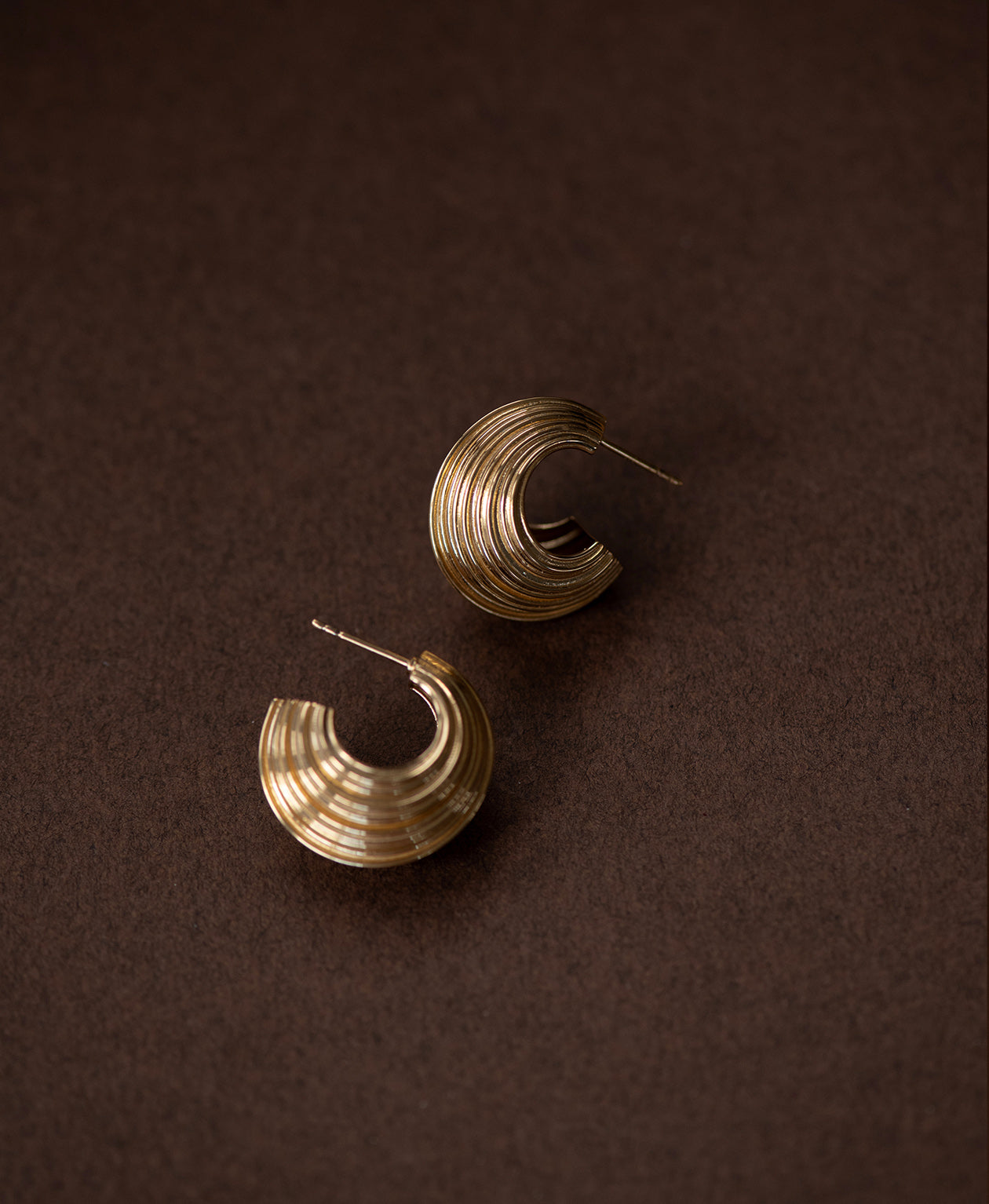 Rae Hoops - 22k Gold Vermeil